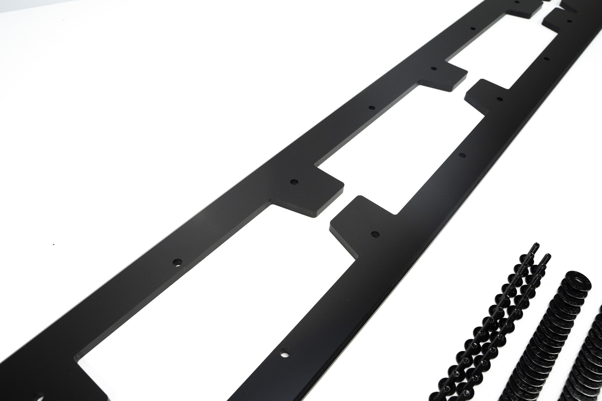 Flow Designs RETURNED STOCK - VA WRX & STI Side Skirt Splitters (Pair) - TEXTURED MATTE BLACK - iilumolab