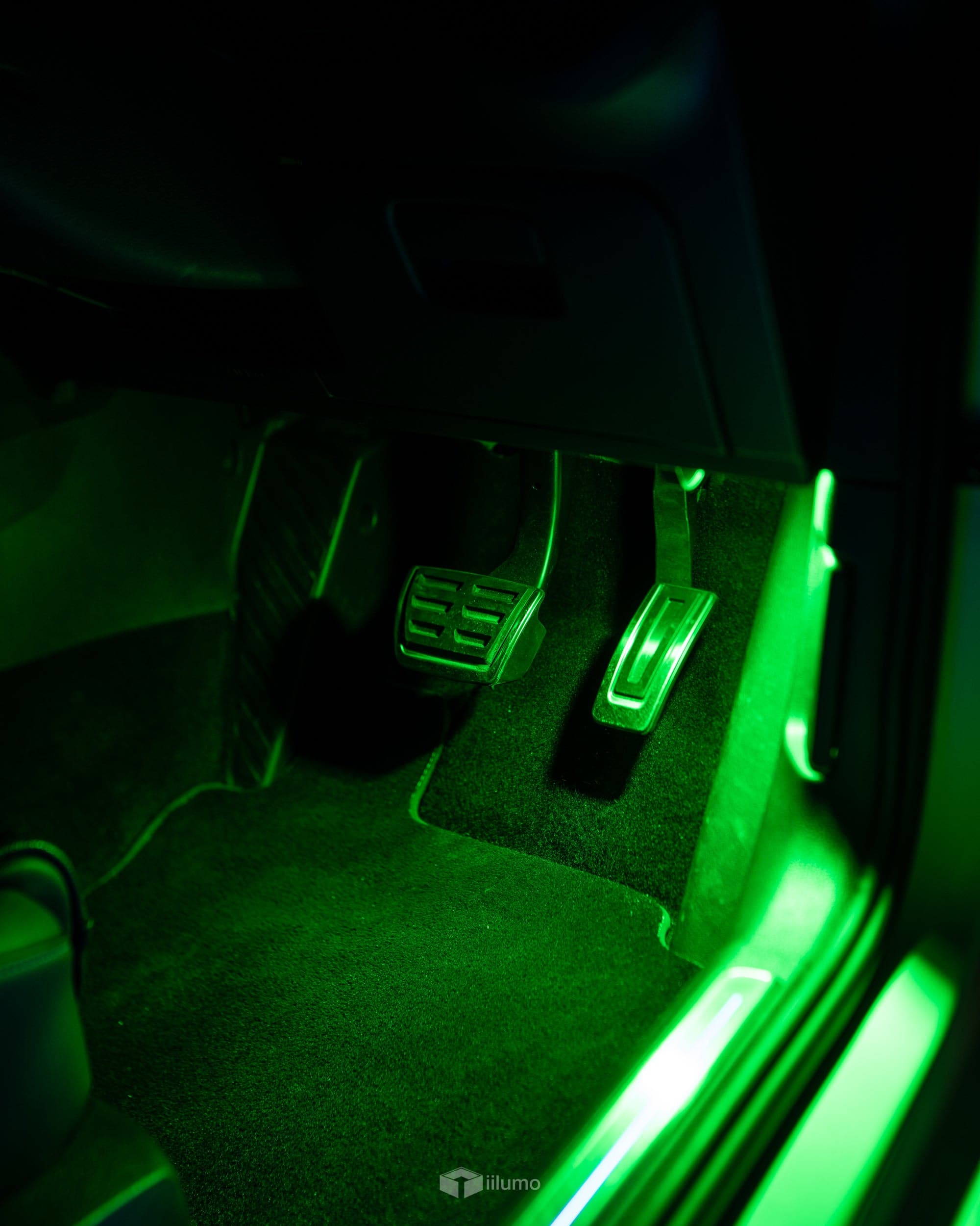 RGB LED FOOTWELL LIGHTS : VW