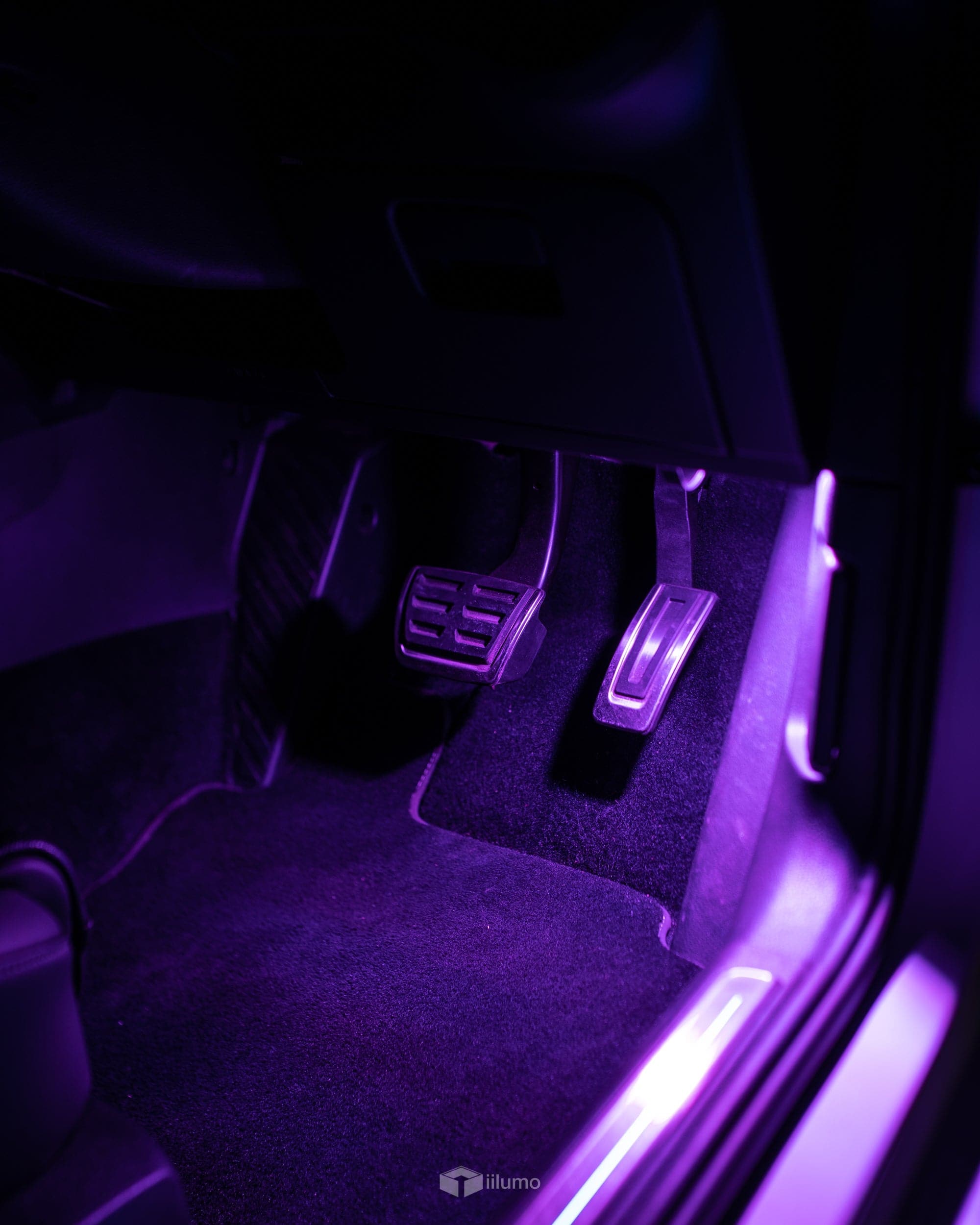 RGB LED FOOTWELL LIGHTS : VW