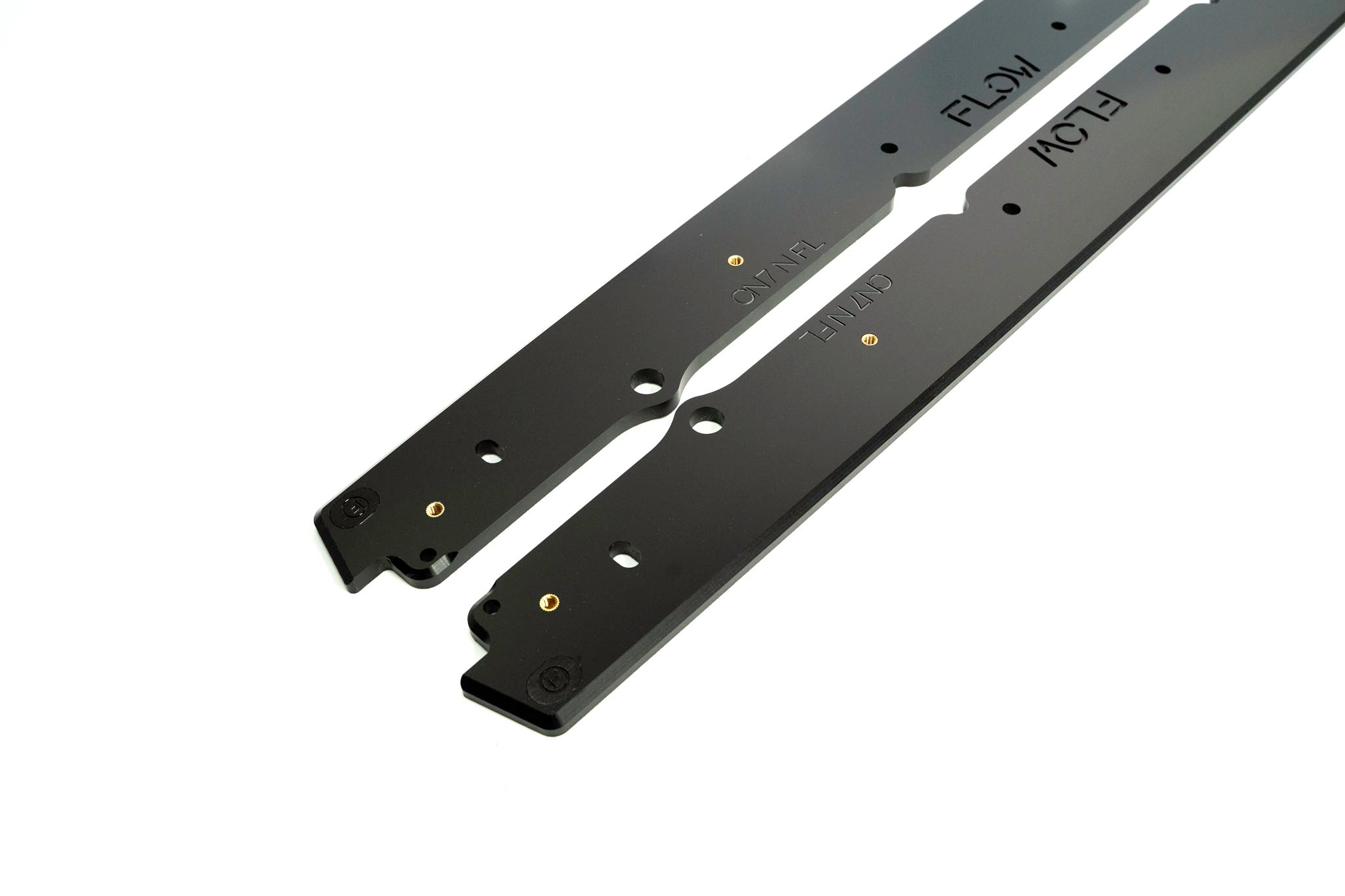 Flow Designs EX-DISPLAY - CN7 V2 i30N Sedan FL 2024 Side Skirt Splitters (Pair) - GLOSS BLACK - iilumolab