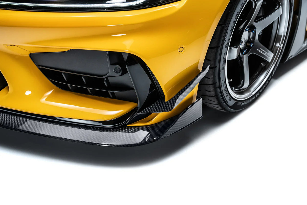 Prepreg Front Bumper Canards for Toyota GR Supra (ADRO Bumper) 2019+