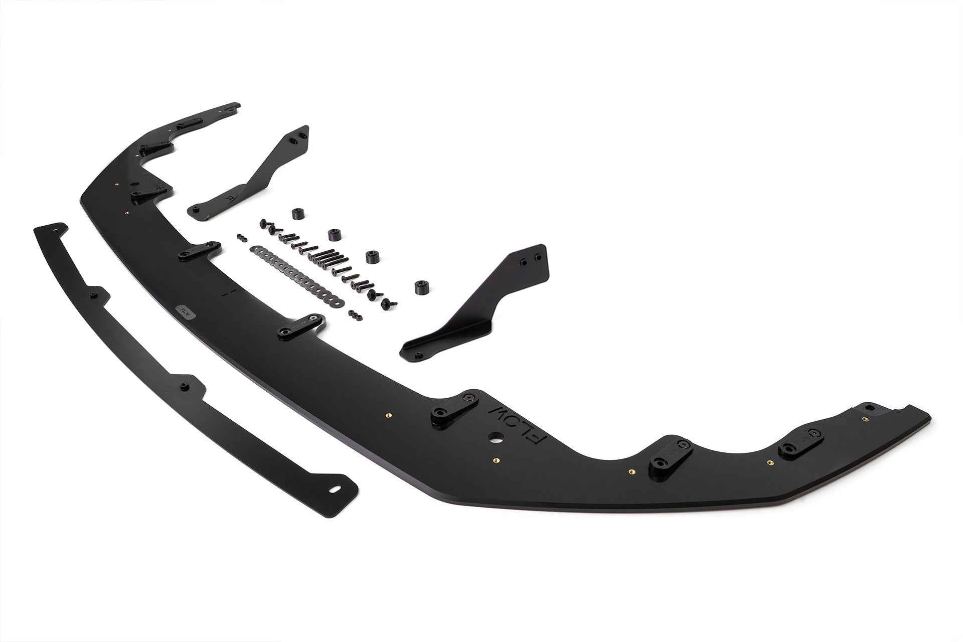 Flow Designs Corolla GR Chassis Mounted Front Lip Splitter (GLOSS) - iilumolab