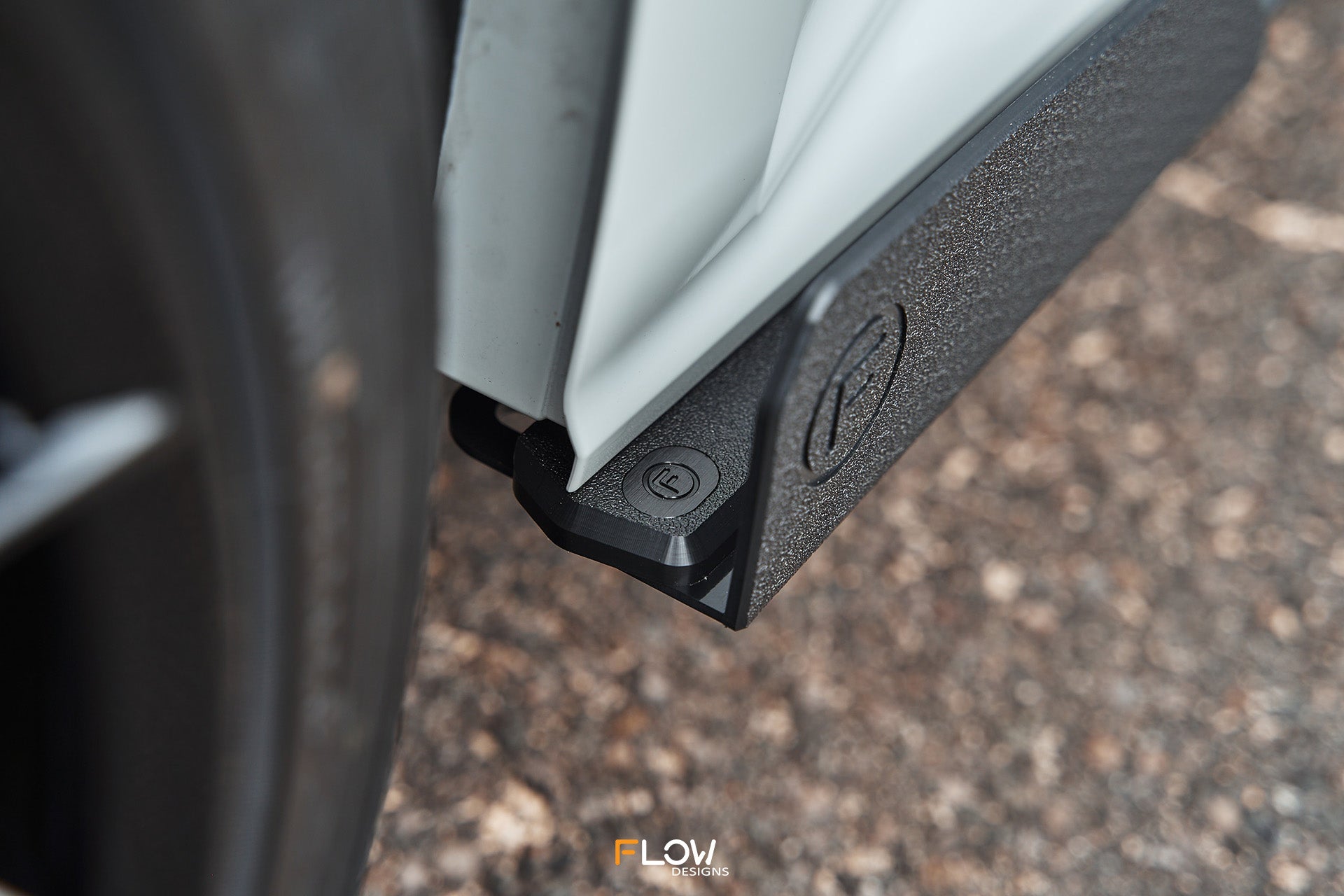 Flow Designs Corolla GR Side Skirt Splitters (TEXTURED: Pair) - iilumolab