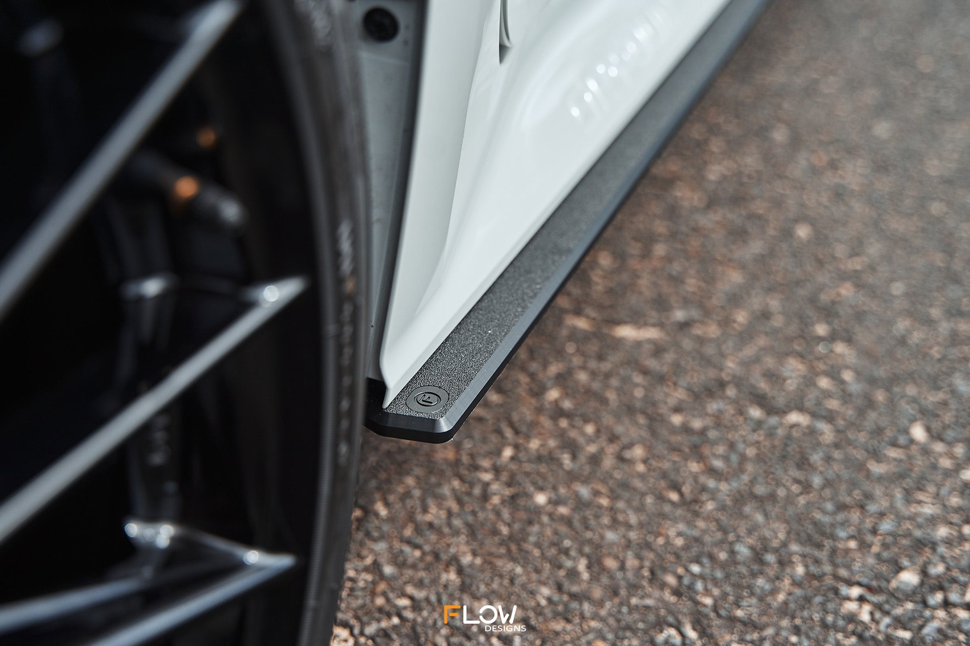 Flow Designs RETURNED STOCK - Corolla GR Side Skirt Splitters (TEXTURED: Pair)