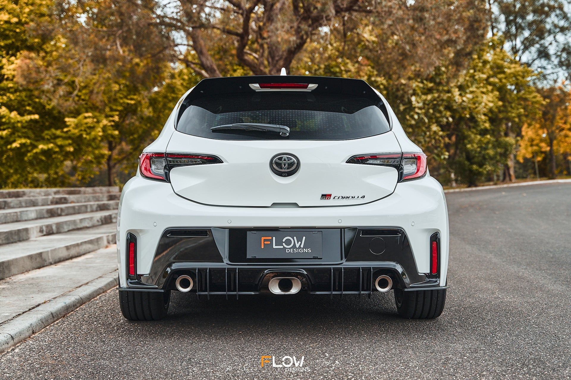 Flow Designs Corolla GR Flow-Lock Rear Diffuser (GLOSS) - iilumolab
