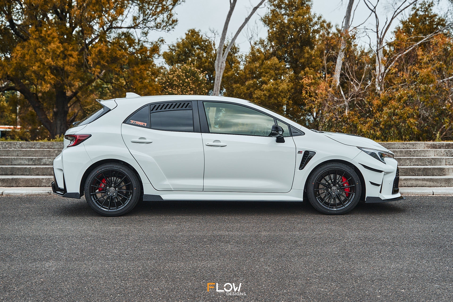 Flow Designs Corolla GR Side Skirt Splitter Winglets (Pair) - iilumolab