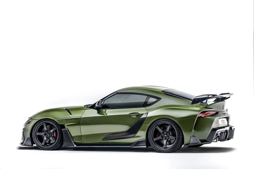 ADRO Toyota GR Supra A90 Carbon Fiber Side Skirts V2 2019+