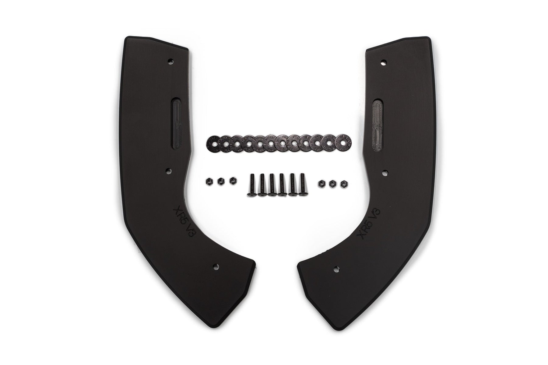 Flow Designs DISCONTINUED SANDED MATTE FINISH - XR5 Focus Turbo V3 Rear Spats (Pair) - iilumolab