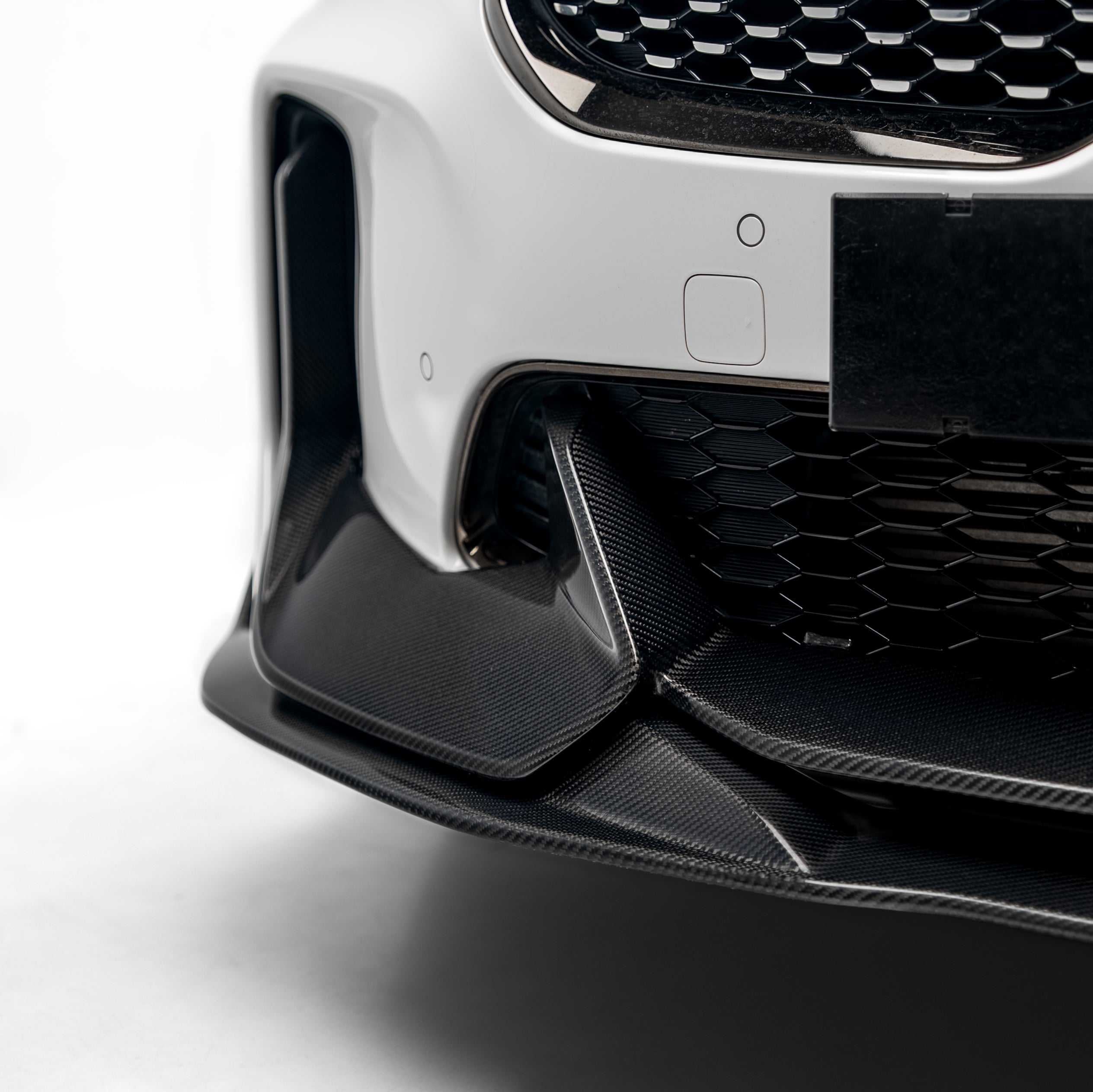 Kia Stinger Carbon Fiber Front Lip V3 2018-2023