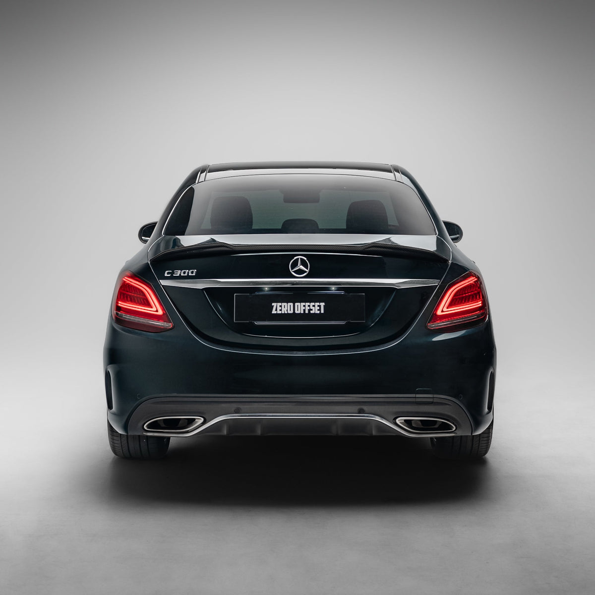 X-Style Pre Pregged Dry Carbon Fiber Spoiler for Mercedes-Benz  C Class W205 Sedan 2018+