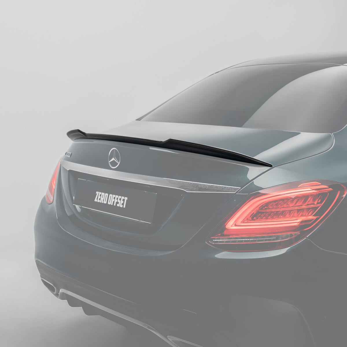 X-Style Pre Pregged Dry Carbon Fiber Spoiler for Mercedes-Benz  C Class W205 Sedan 2018+