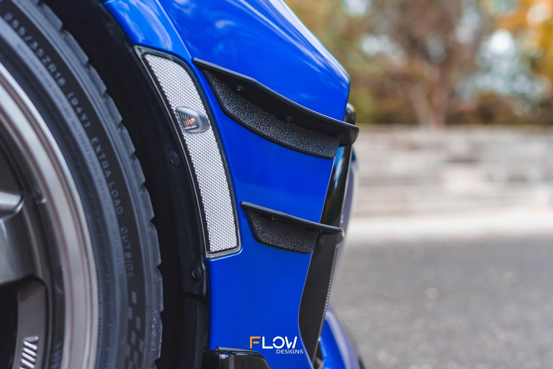Flow Designs ZD8 BRZ STI Front Bumper Canards - iilumolab