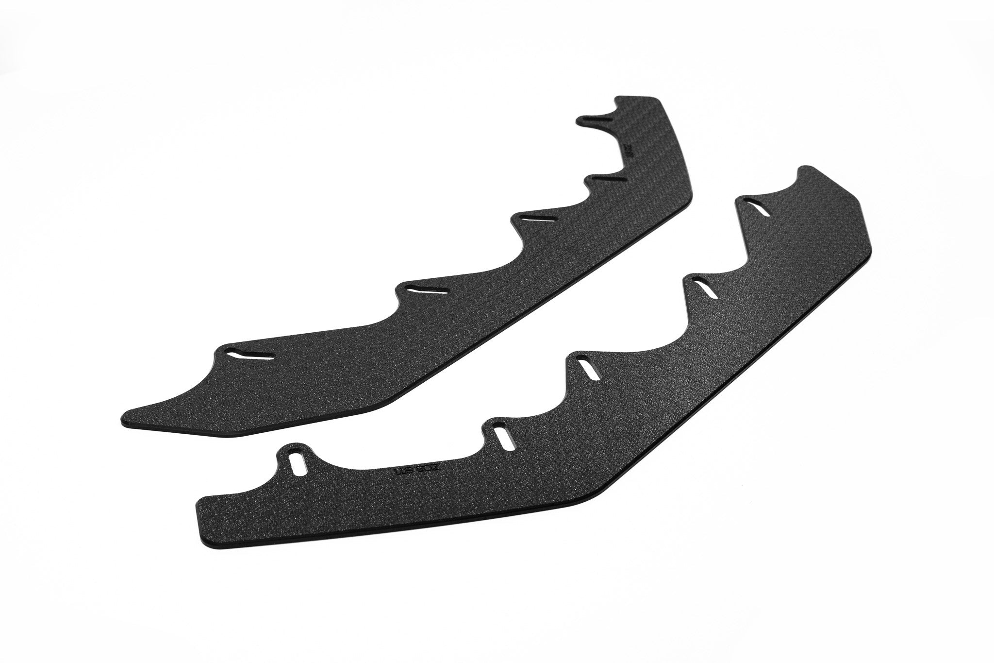 Flow Designs ZD8 BRZ STI Front Lip Splitter Extensions (Pair) - iilumolab