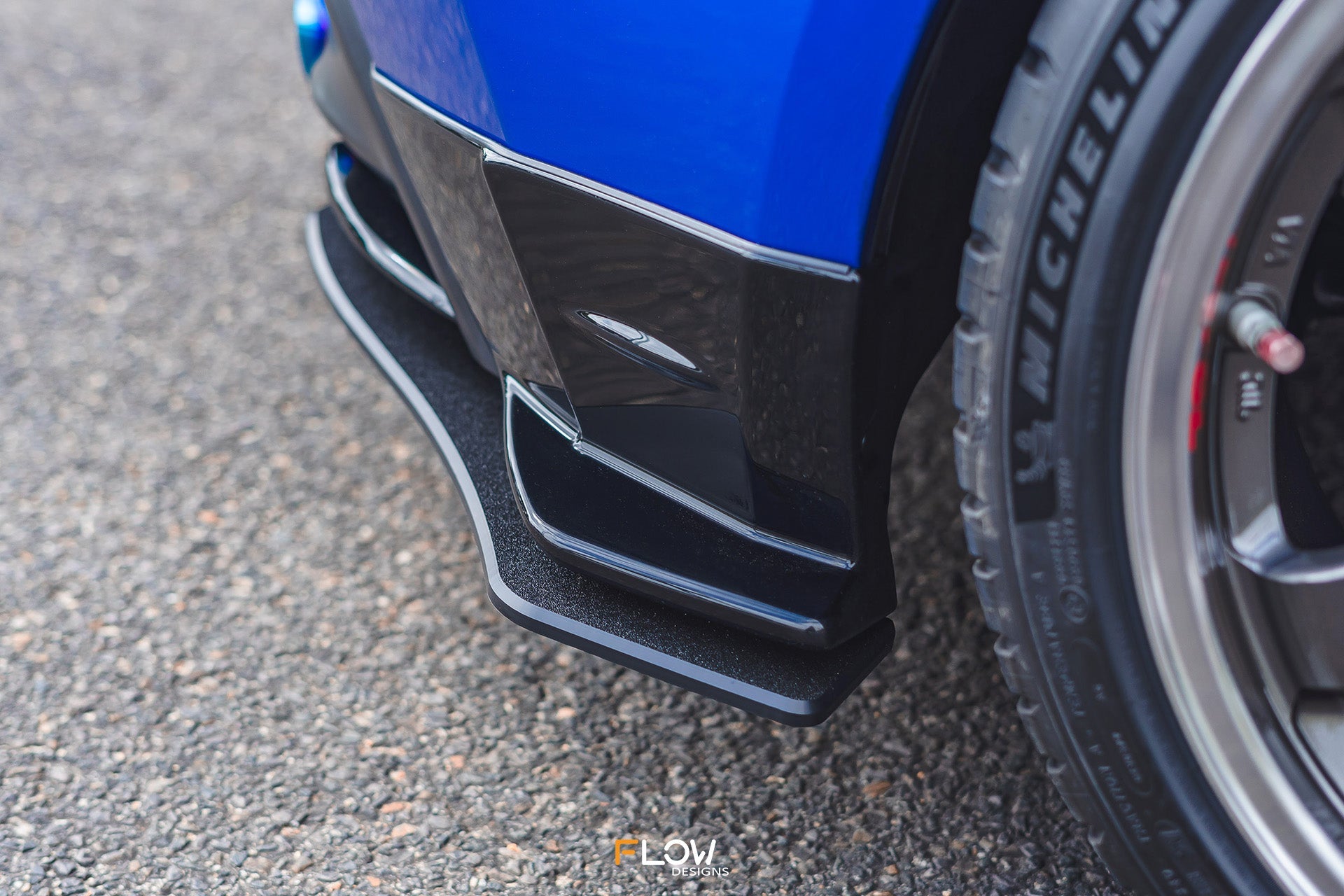 Flow Designs ZD8 BRZ STI Rear Spats (TEXTURED; Pair) - iilumolab