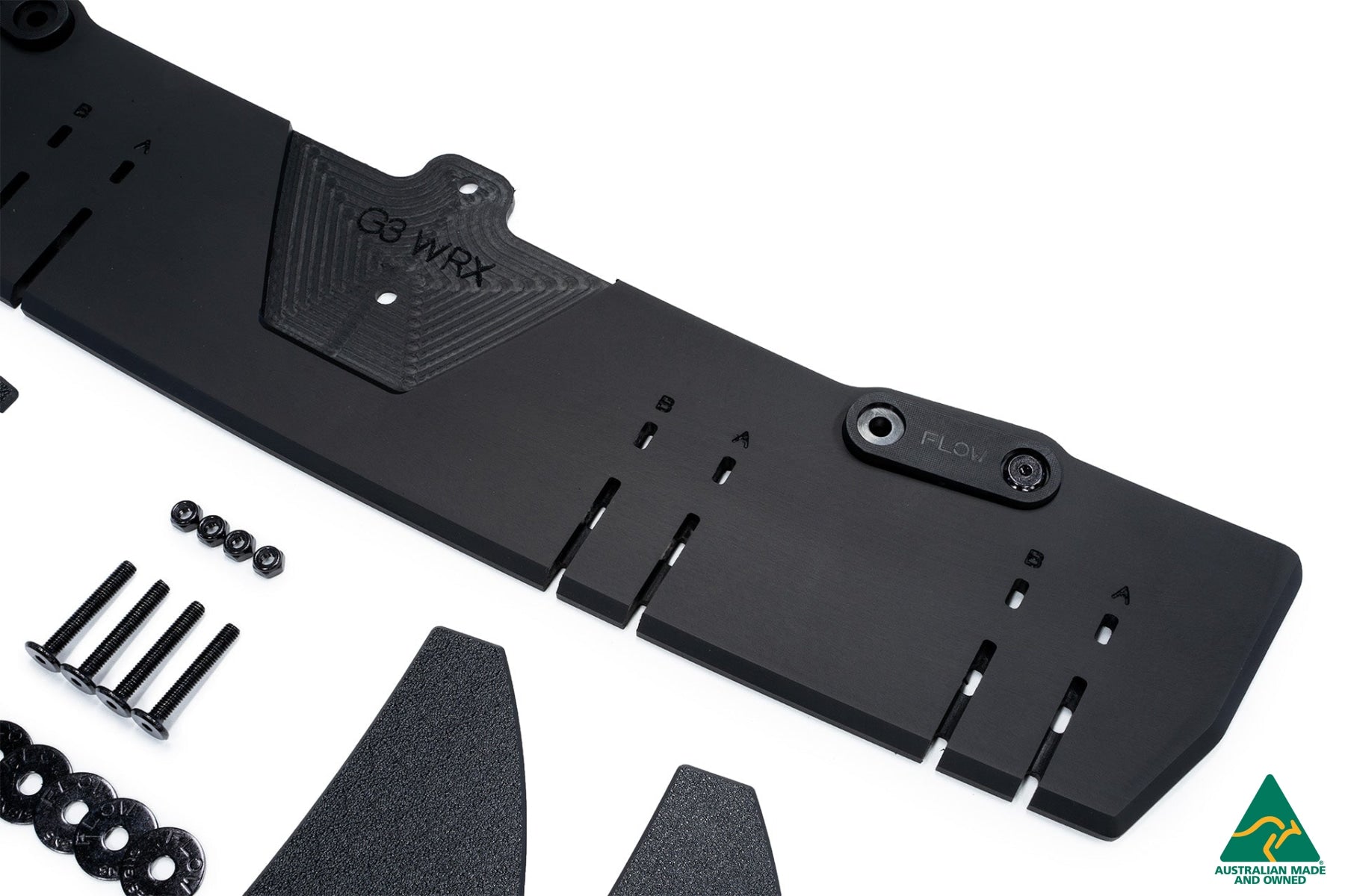 Flow Designs Impreza WRX / STI G3 Hatch (FL) Flow-Lock Rear Diffuser - iilumolab