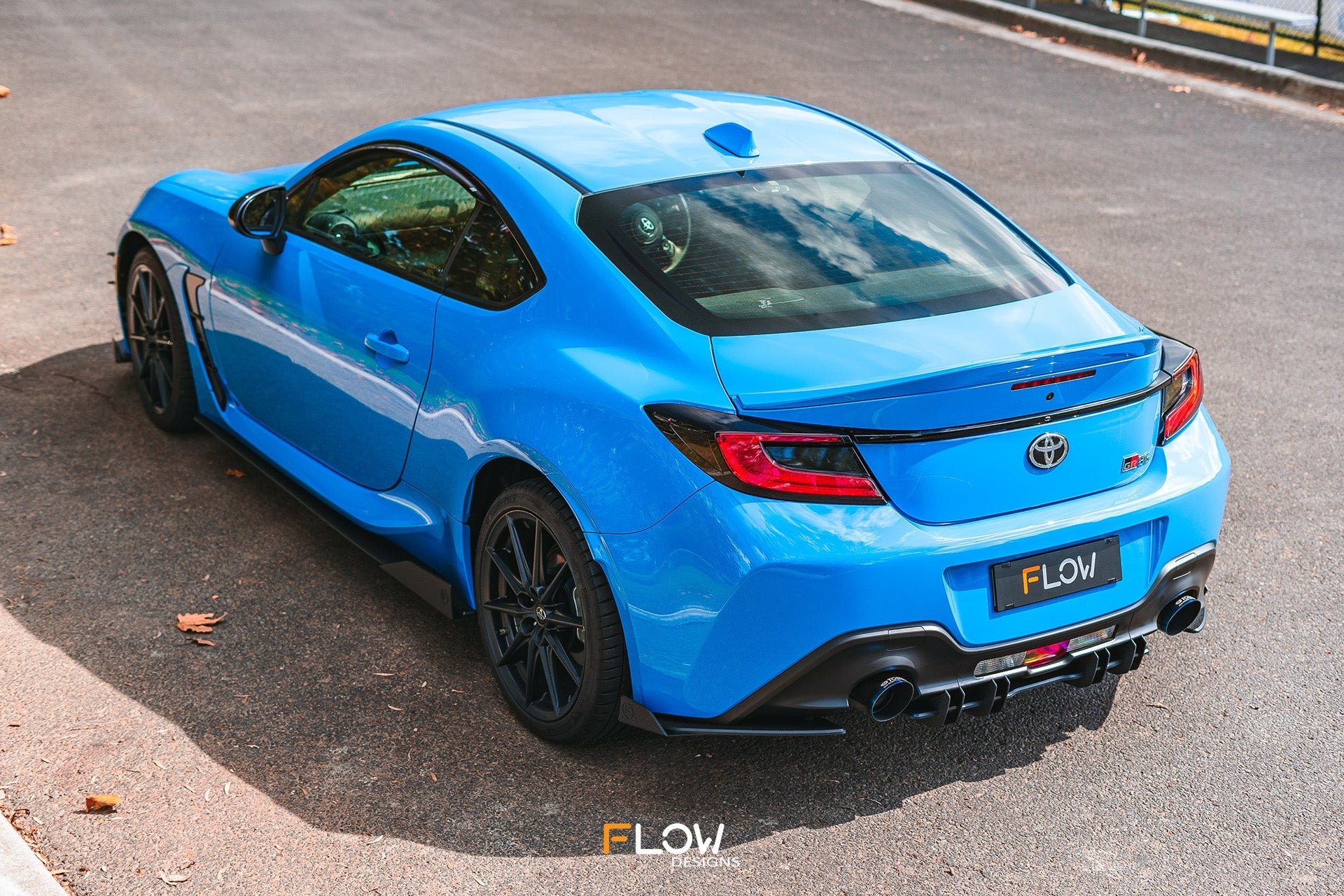 ZN8 GR86 Flow-Lock Rear Diffuser (TEXTURED) - iilumolab