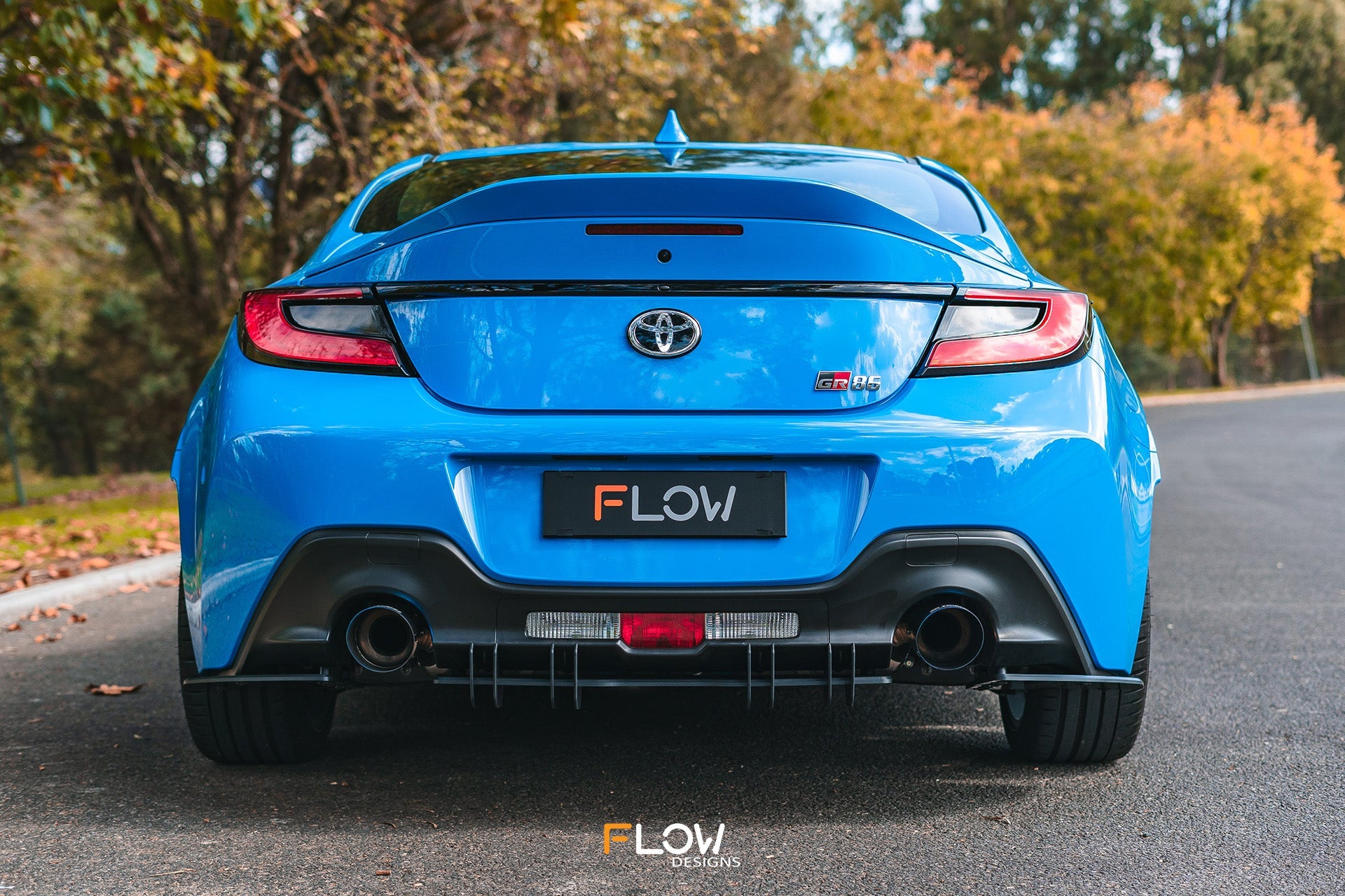 ZN8 GR86 Flow-Lock Rear Diffuser (TEXTURED) - iilumolab