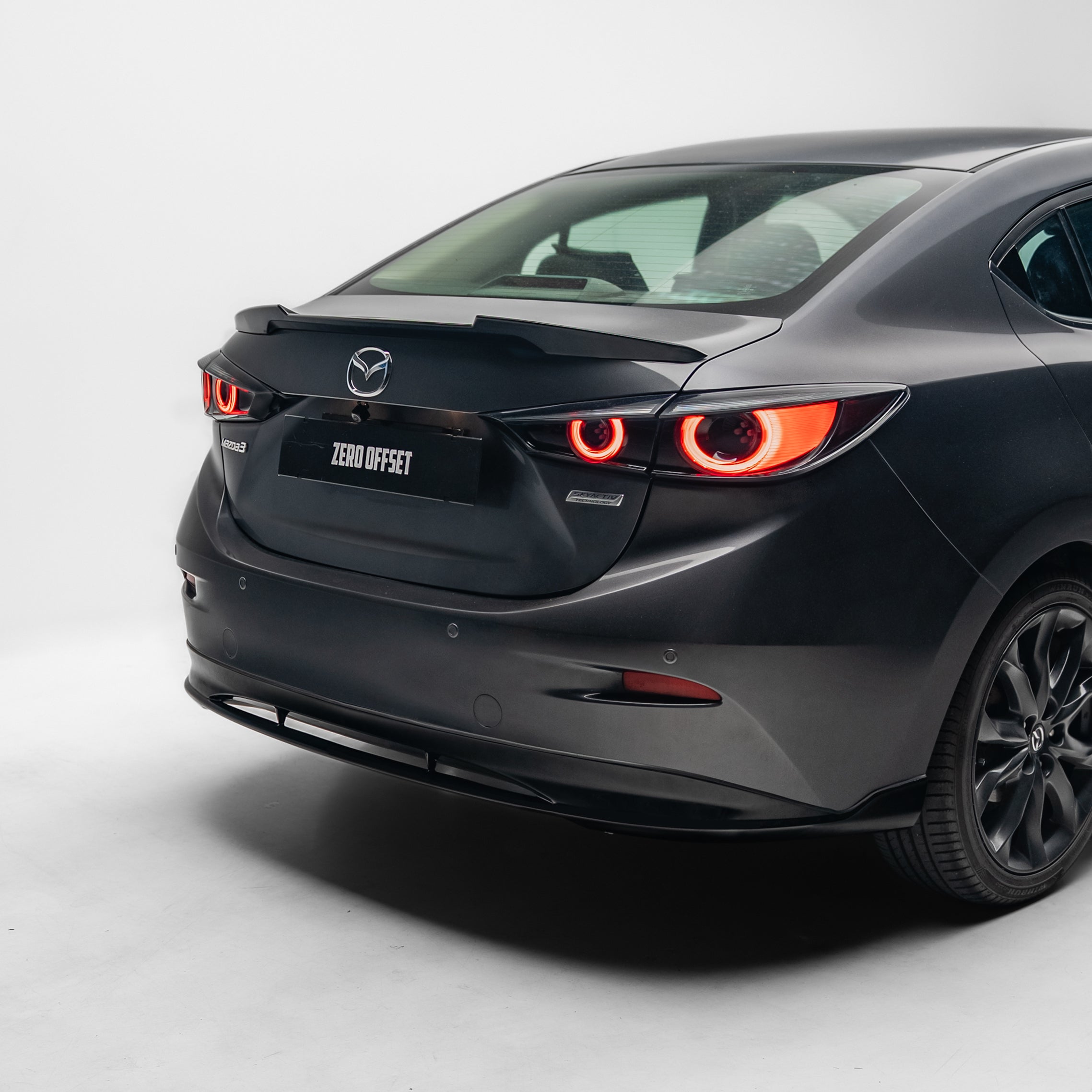 Kuroi Style Rear Diffuser for Mazda 3 BN/BM Sedan 2013-2018