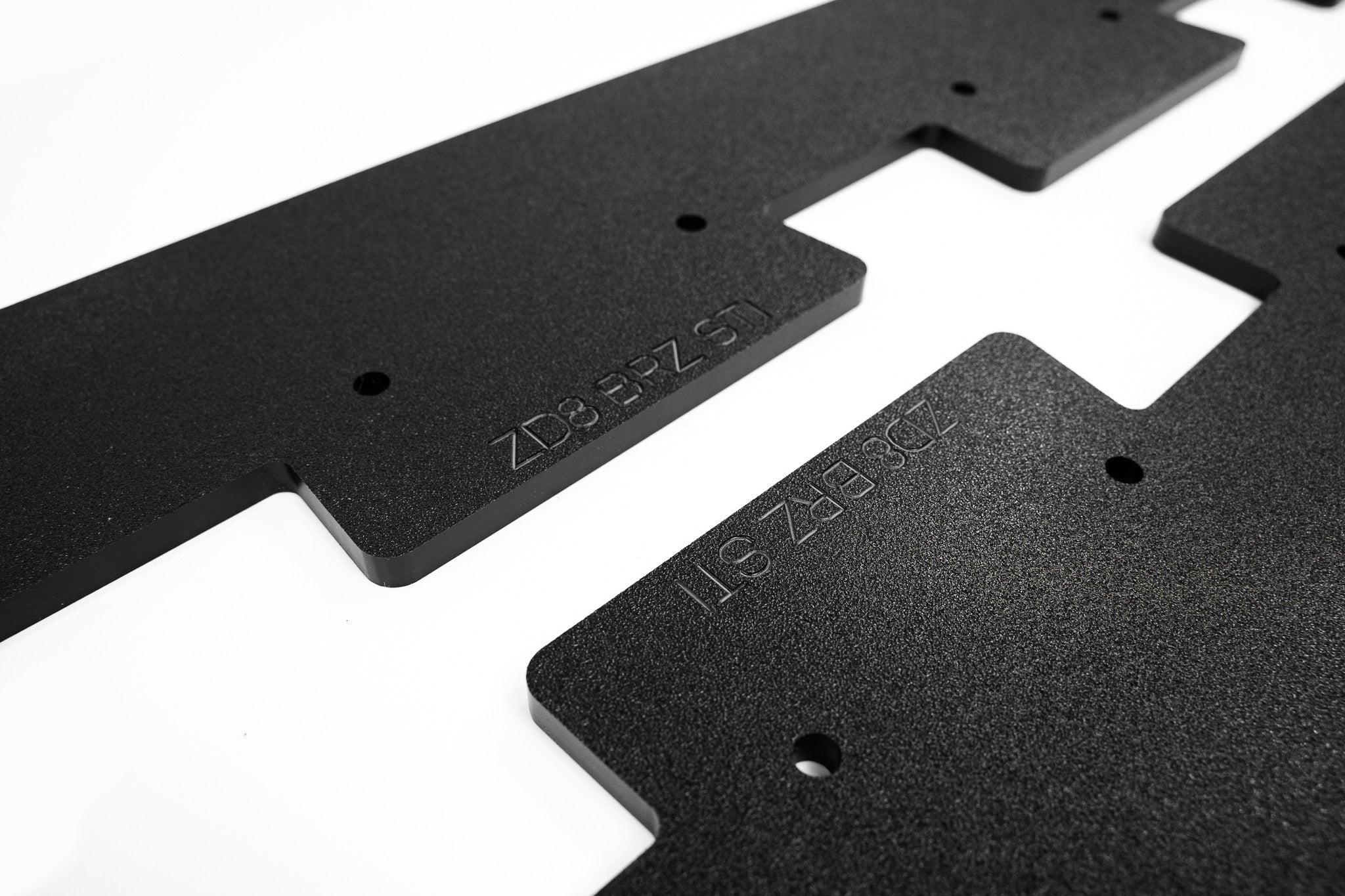 ZD8 BRZ STI Side Skirt Splitters (TEXTURED: Pair) - iilumolab