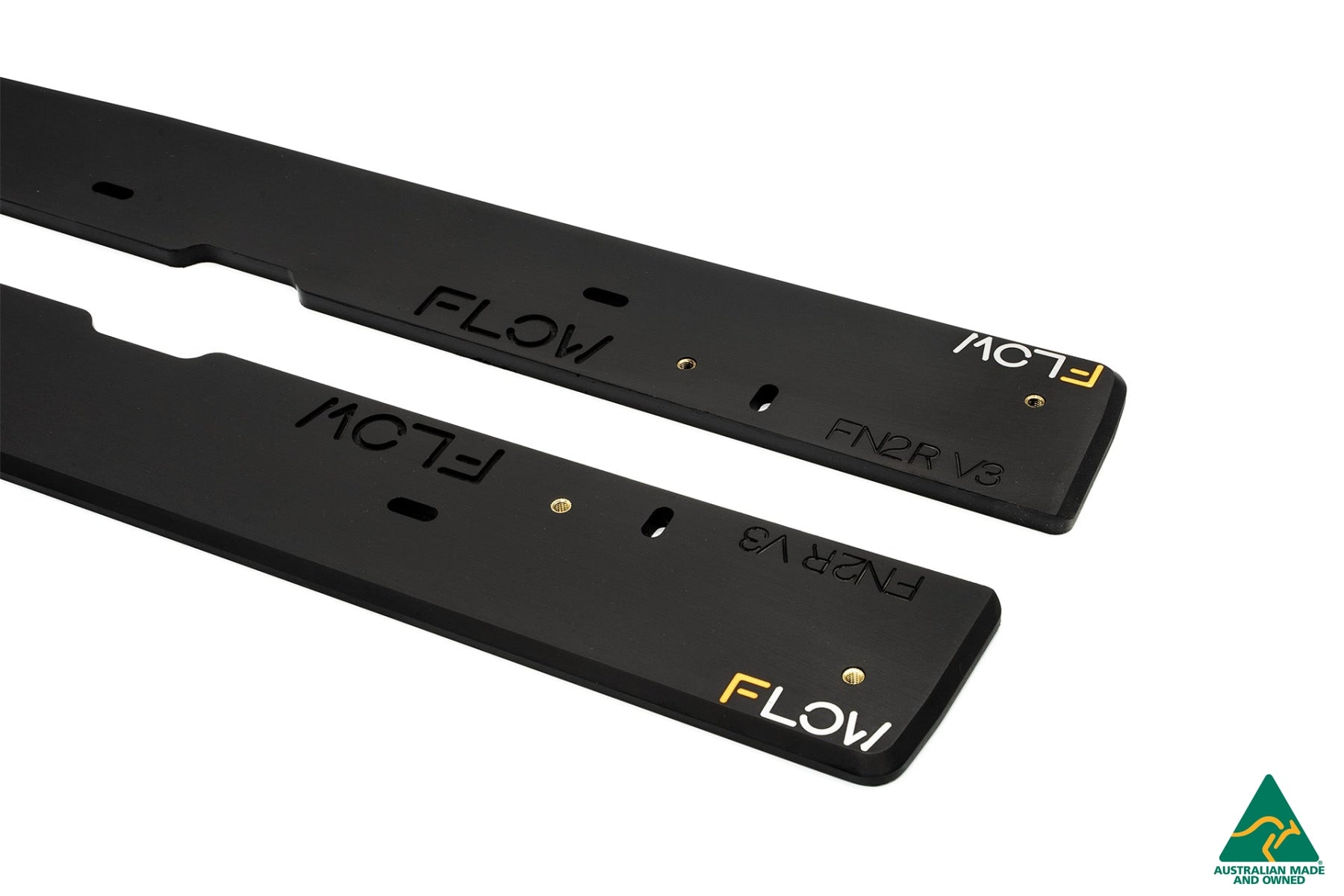 Flow Designs FN2 Civic Type R Side Skirt Splitters V3 (Pair) - iilumolab