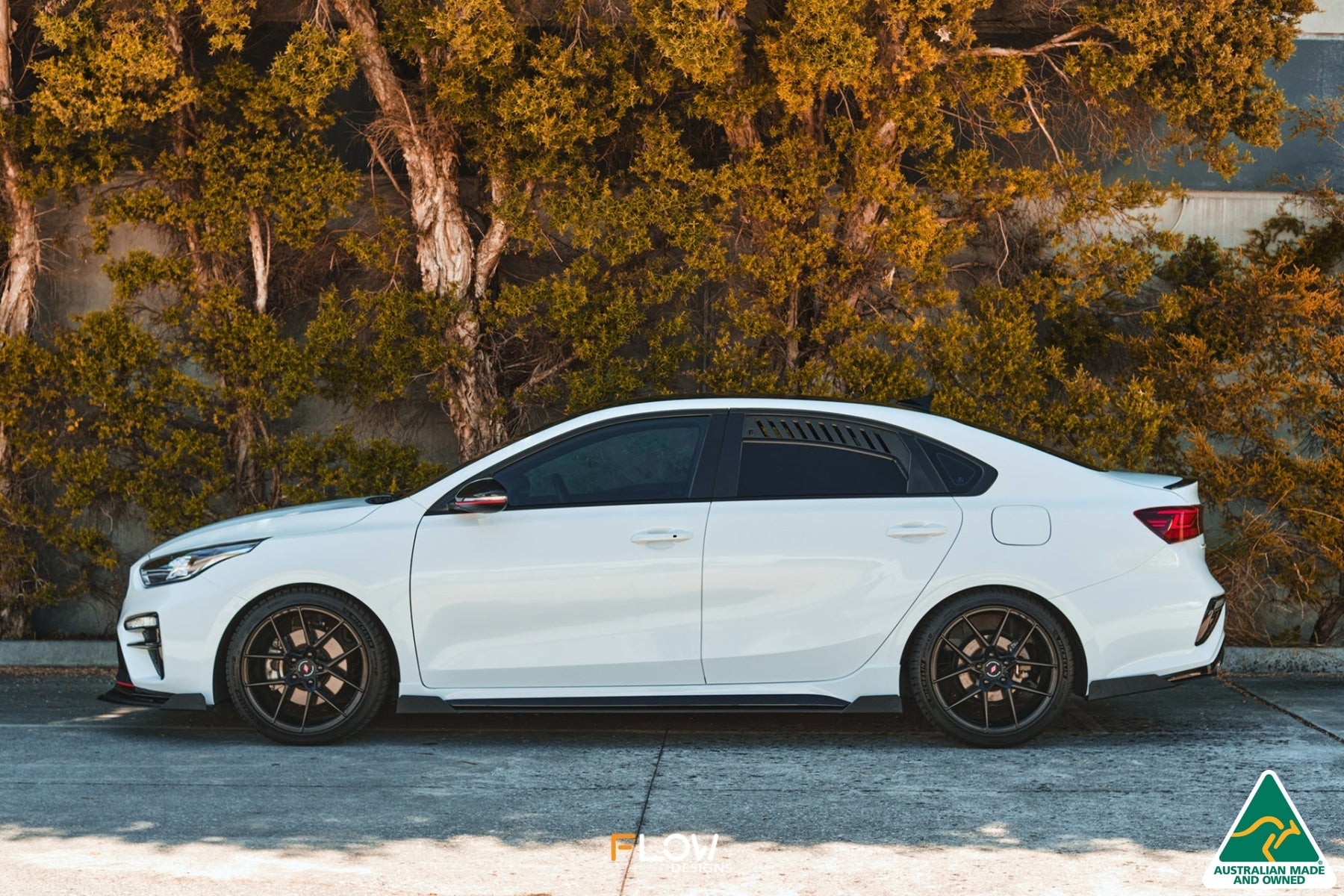 Flow Designs Cerato GT PFL Side Skirt Splitter Winglets (Pair) - iilumolab