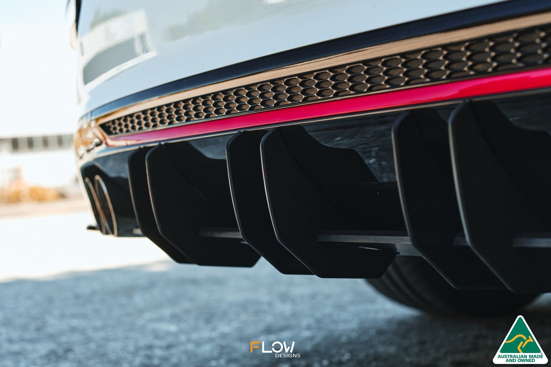 Flow Designs Cerato GT Sedan PFL Flow-Lock Rear Diffuser - iilumolab