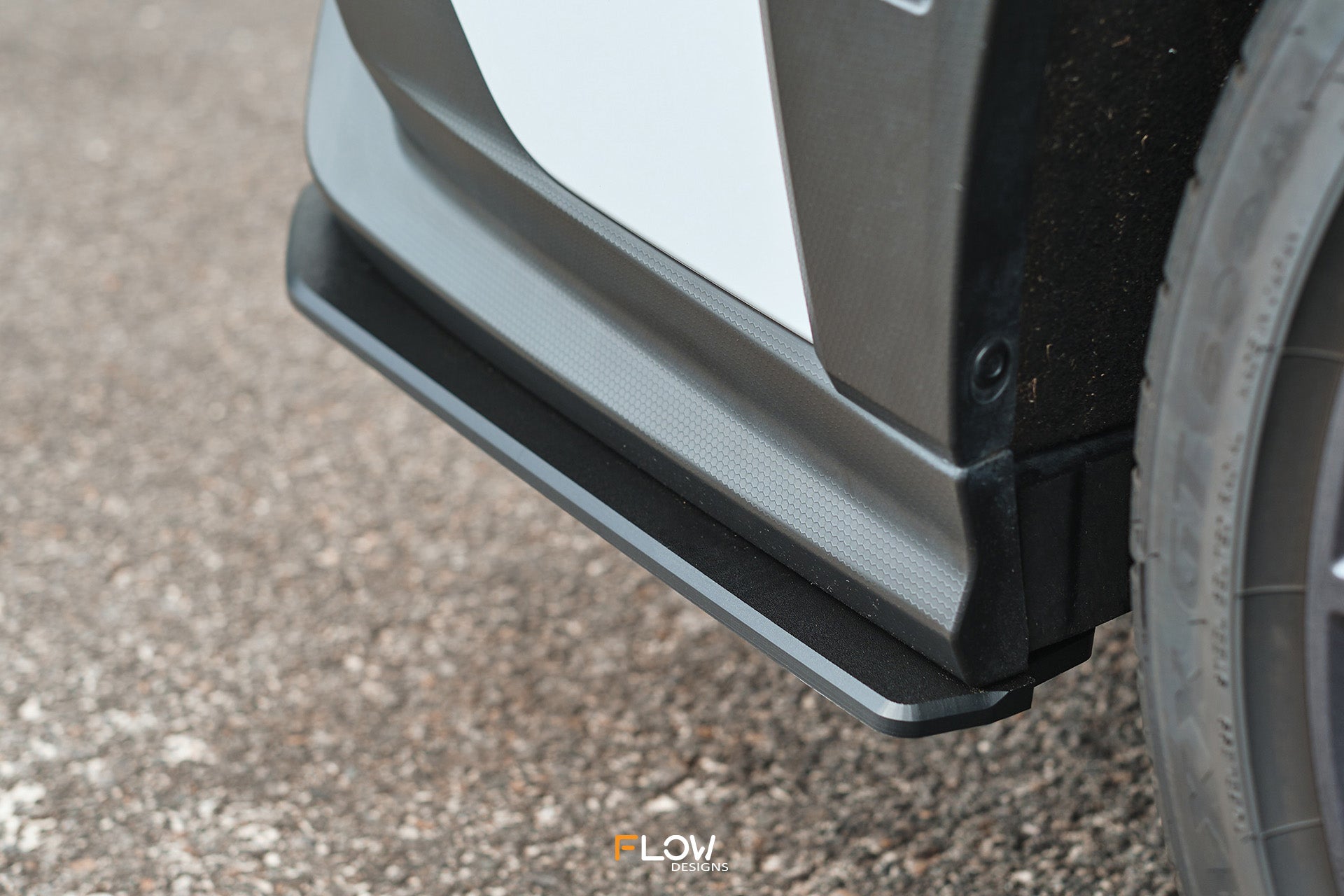 Flow Designs DEMO STOCK - VB WRX Rear Spats (TEXTURED; Pair) - iilumolab