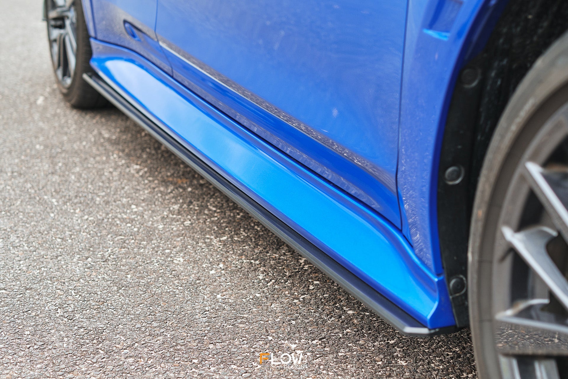 Flow Designs VB WRX Side Skirt Splitters (GLOSS: Pair) - iilumolab