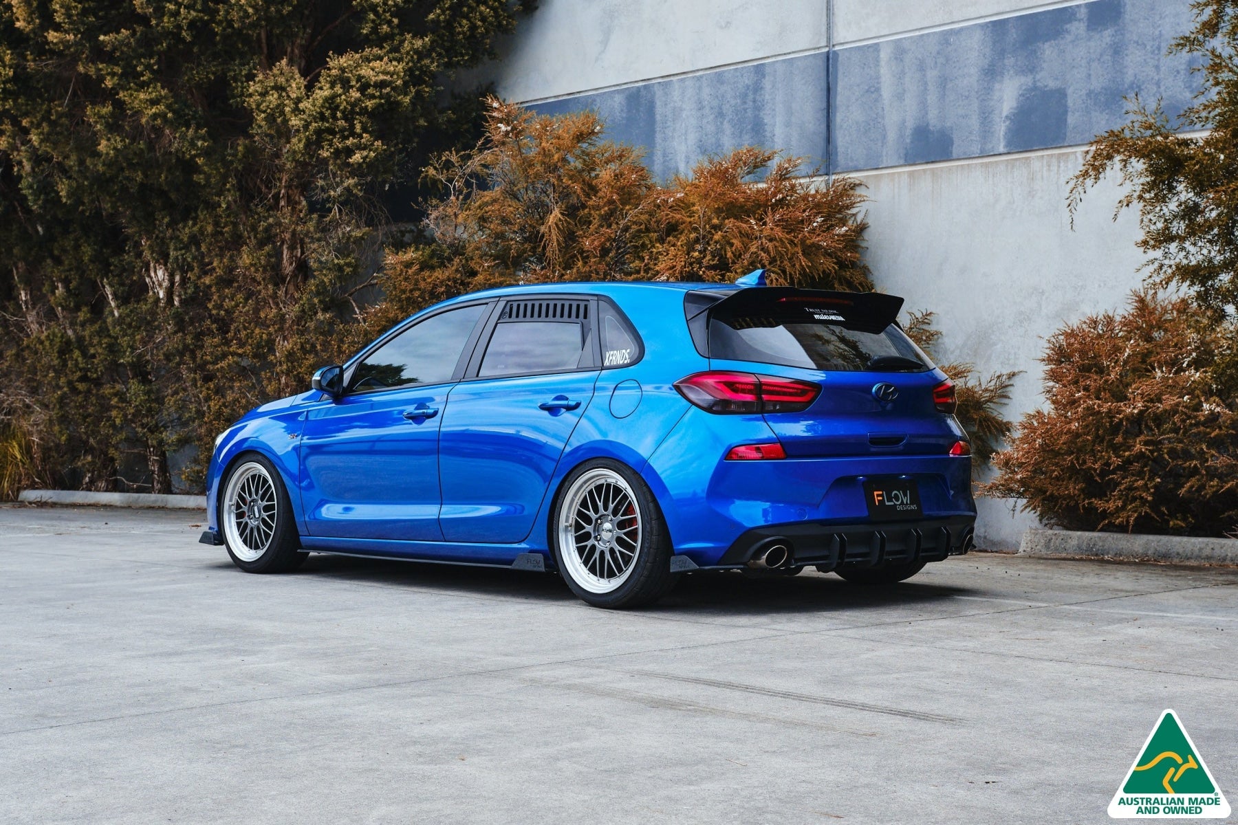 Flow Designs i30 SR Hatch (2017-2018) Rear Spats (Pair) - iilumolab