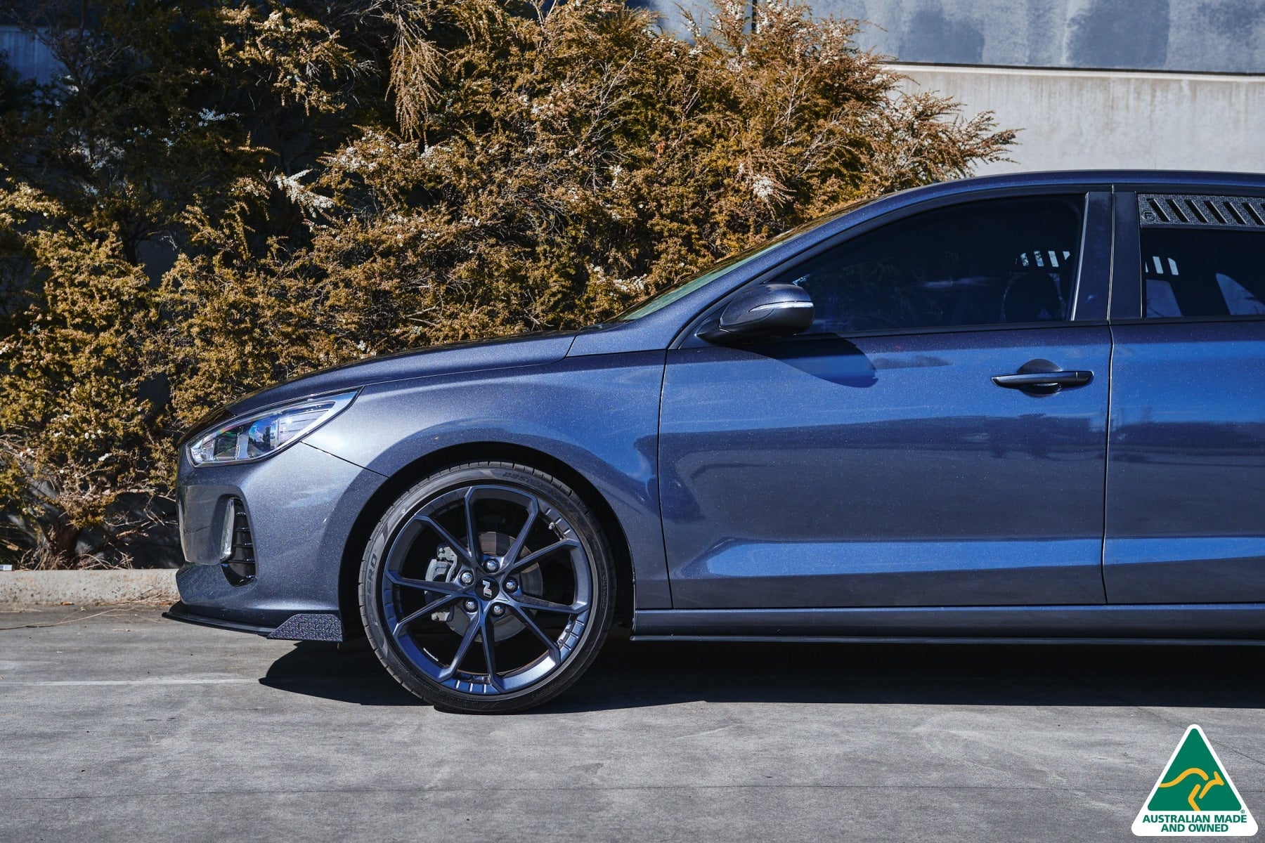 Flow Designs i30 Hatch PD1, PD2 2018-2020 Front Lip Splitter Winglets (Pair) - iilumolab