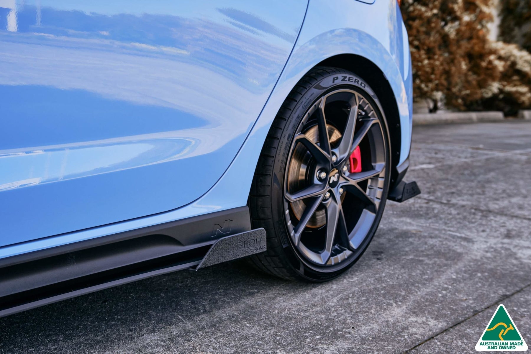 Flow Designs i30N Hatch PD FL 2021 Side Skirt Splitter Winglets (Pair) - iilumolab