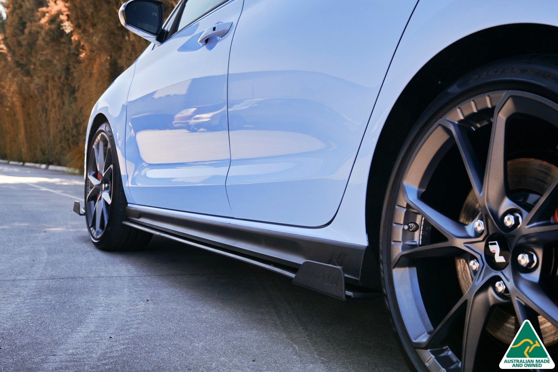 Flow Designs i30N Hatch PD FL 2021 Side Skirt Splitter Winglets (Pair) - iilumolab