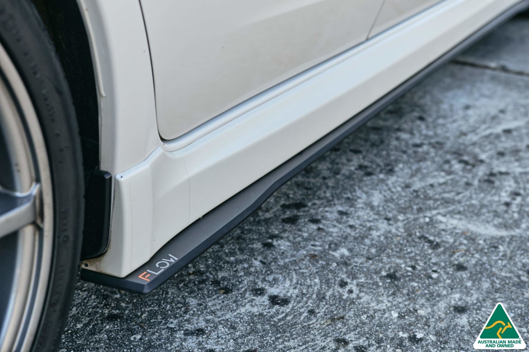 Flow Designs Impreza WRX/RS G3 Hatch PFL Side Skirt Splitters (Pair) - iilumolab