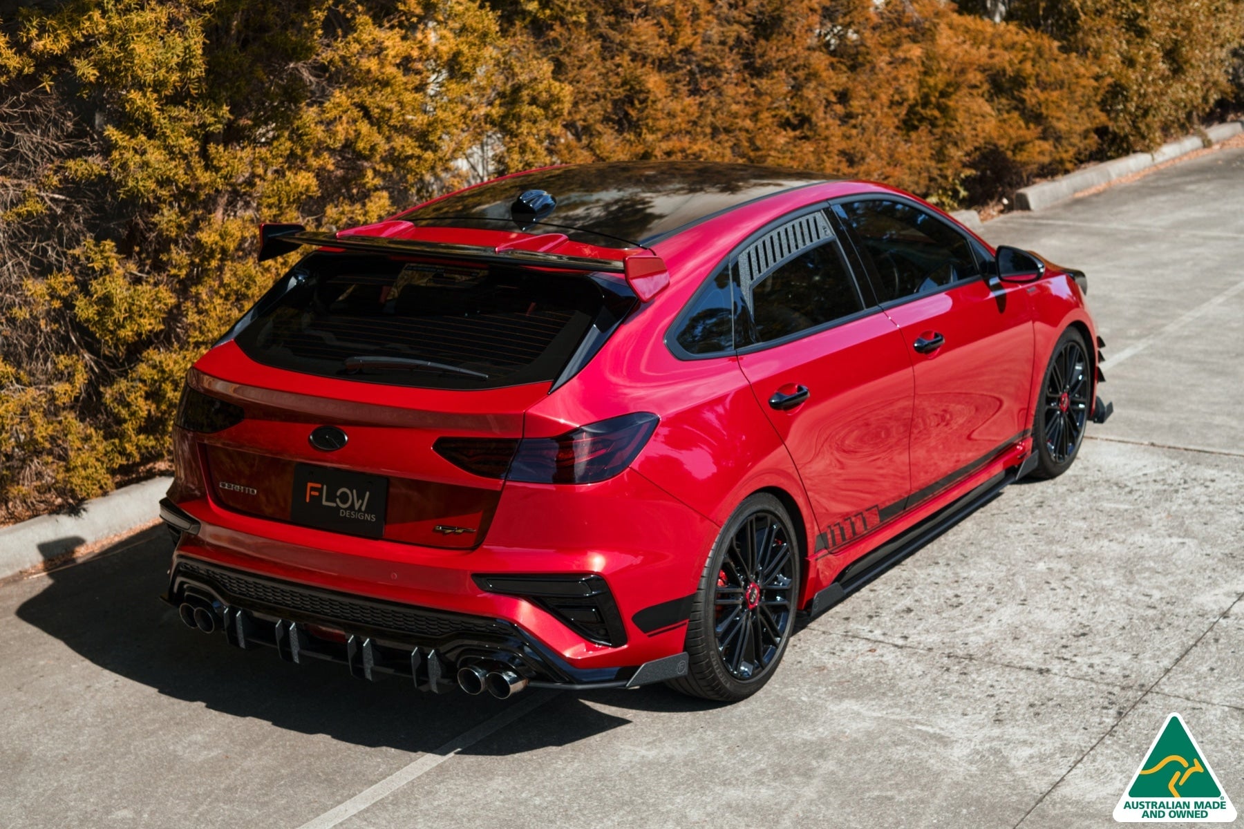 Flow Designs Cerato GT Hatch PFL Flow-Lock Rear Diffuser - iilumolab