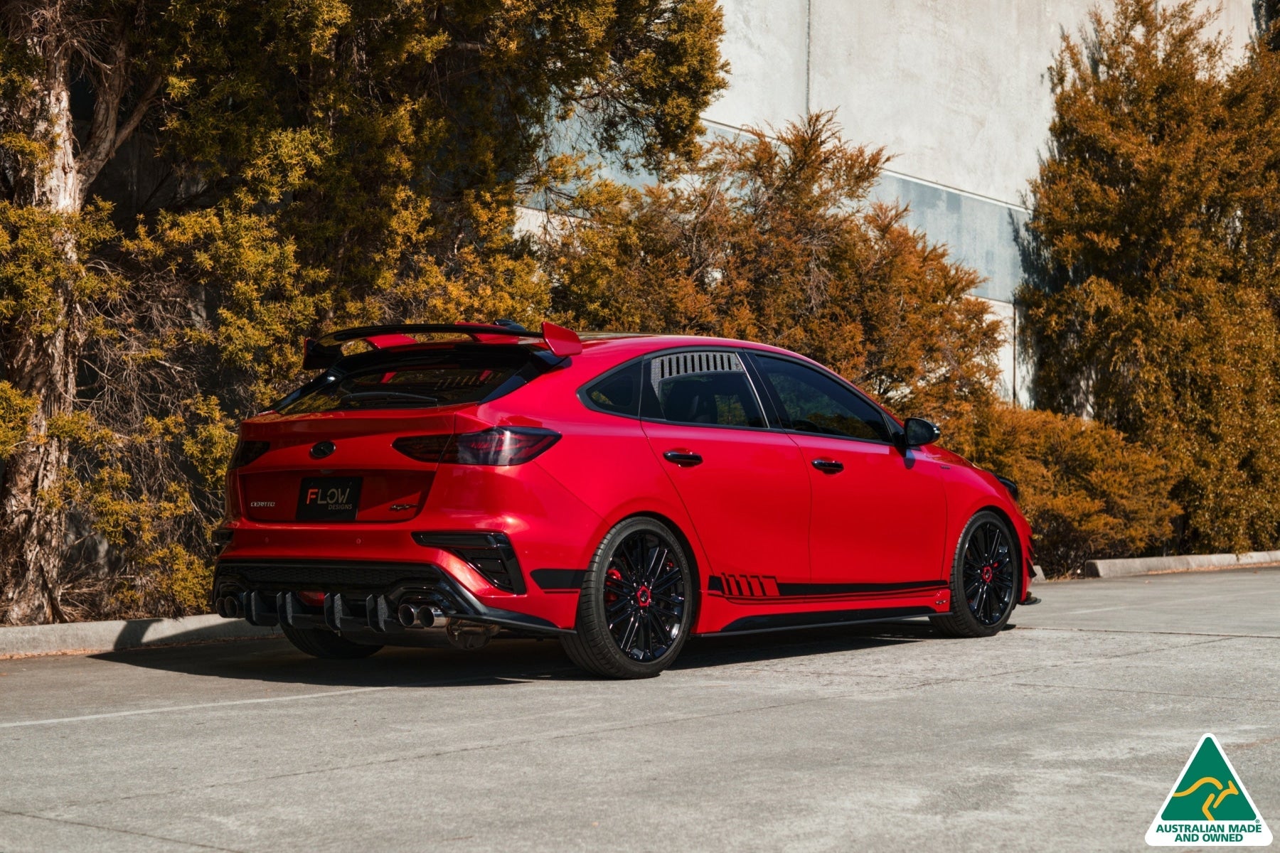 Flow Designs Cerato GT Hatch PFL Flow-Lock Rear Diffuser - iilumolab