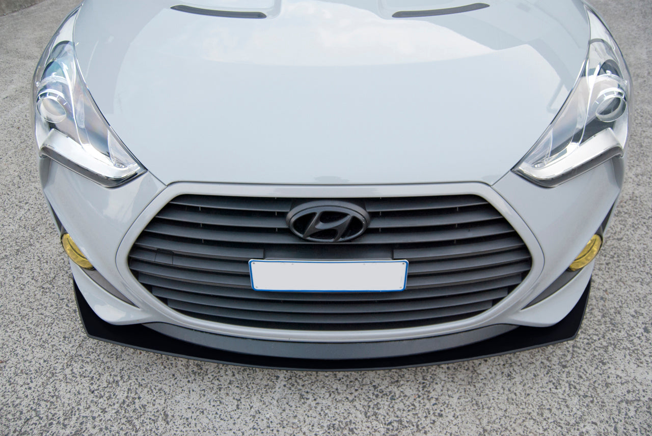 Flow Designs Veloster SR Turbo Front Lip Splitter - iilumolab