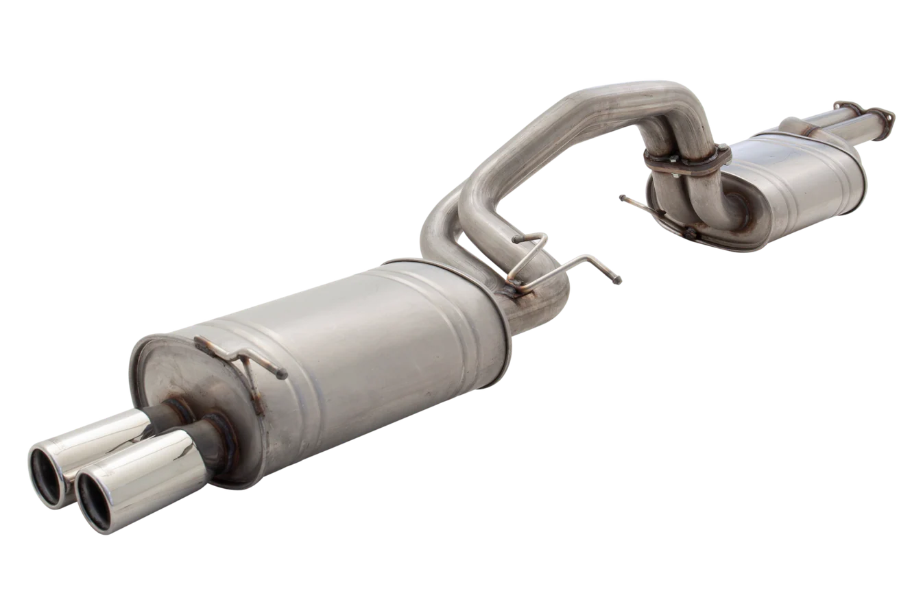 XForce Ford BA BF Falcon Turbo Sedan Twin 2.5Inch Turbo Back Exhaust - iilumolab