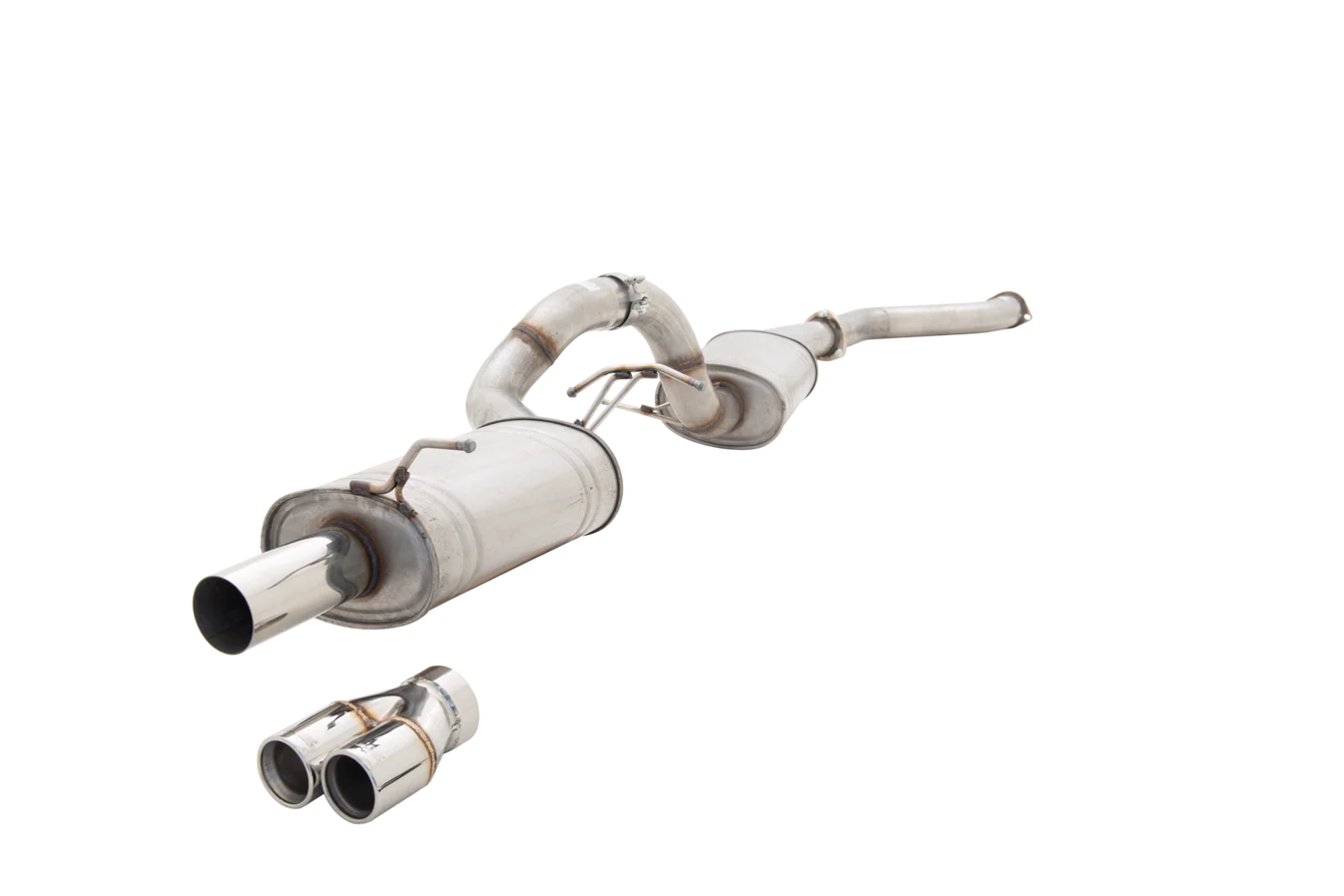 XForce Ford FG Falcon Turbo Sedan 3.5Inch Turbo Back Exhaust - iilumolab