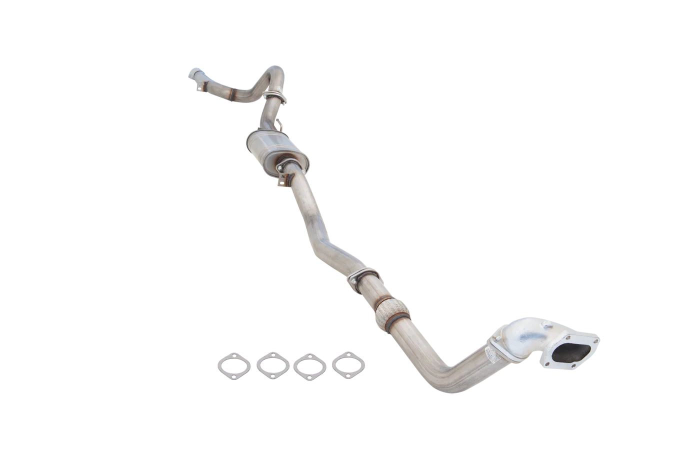 Xforce Nissan Navara D22 3L Turbo Back Exhaust with Cat - iilumolab