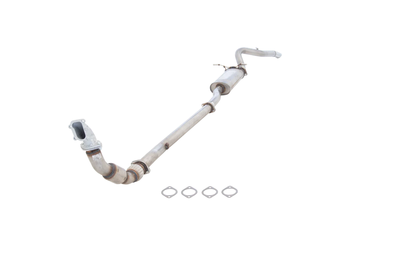 Xforce Nissan Navara D22 3L Turbo Back Exhaust with Cat - iilumolab
