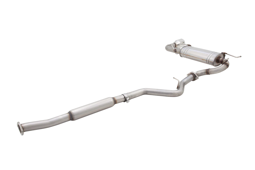 Xforce Subaru Impreza Raw 409 Stainless Cat Back System with Single Tip - iilumolab