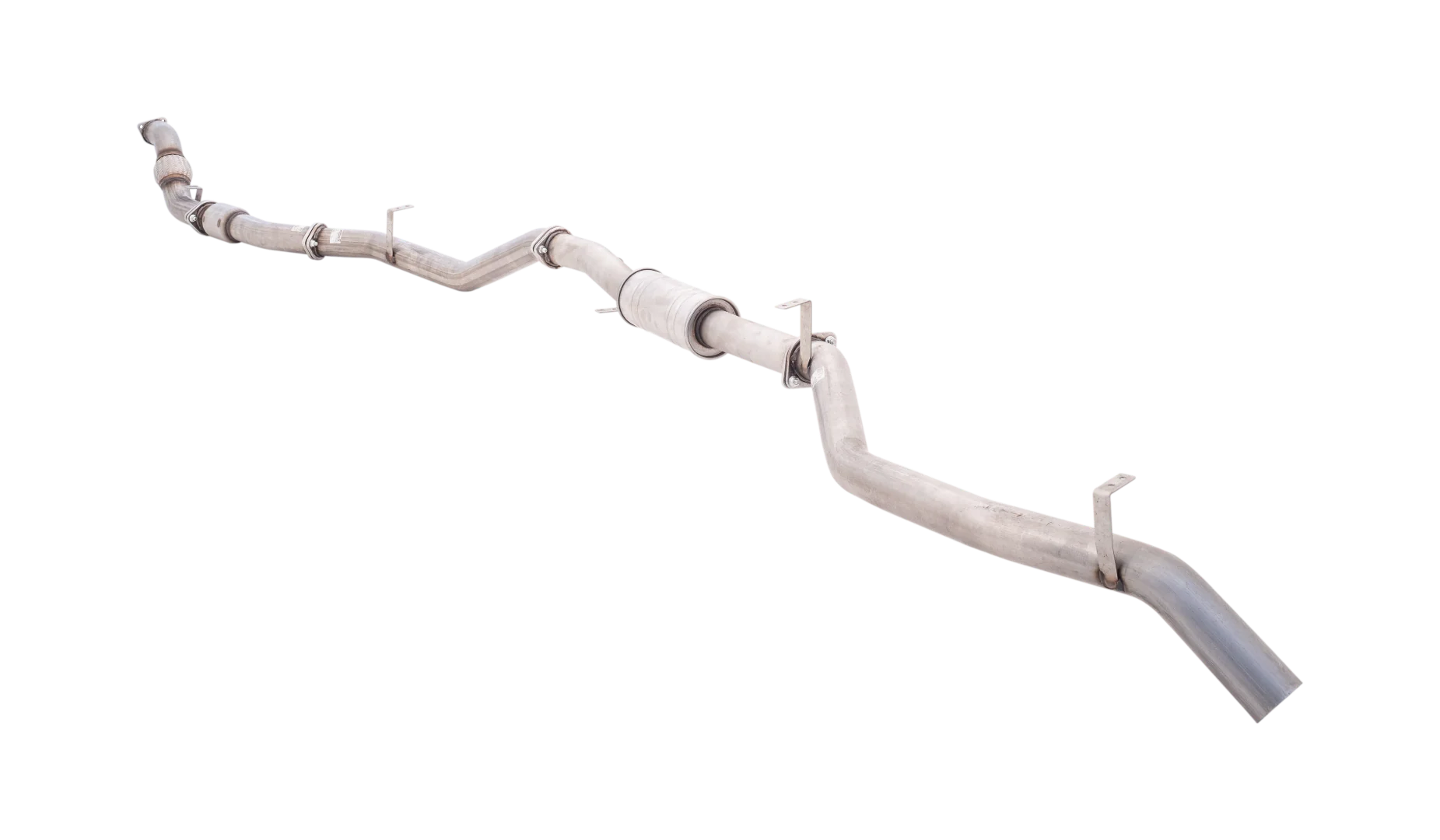XForce Toyota 79 Series Dual Cab Turbo Back System with High Flow Cat - iilumolab