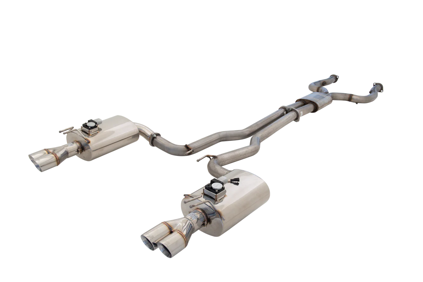 Xforce Holden VE/VF SV6 Sedan Raw 409 Varex Valved Twin 2.25" Cat Back System - iilumolab
