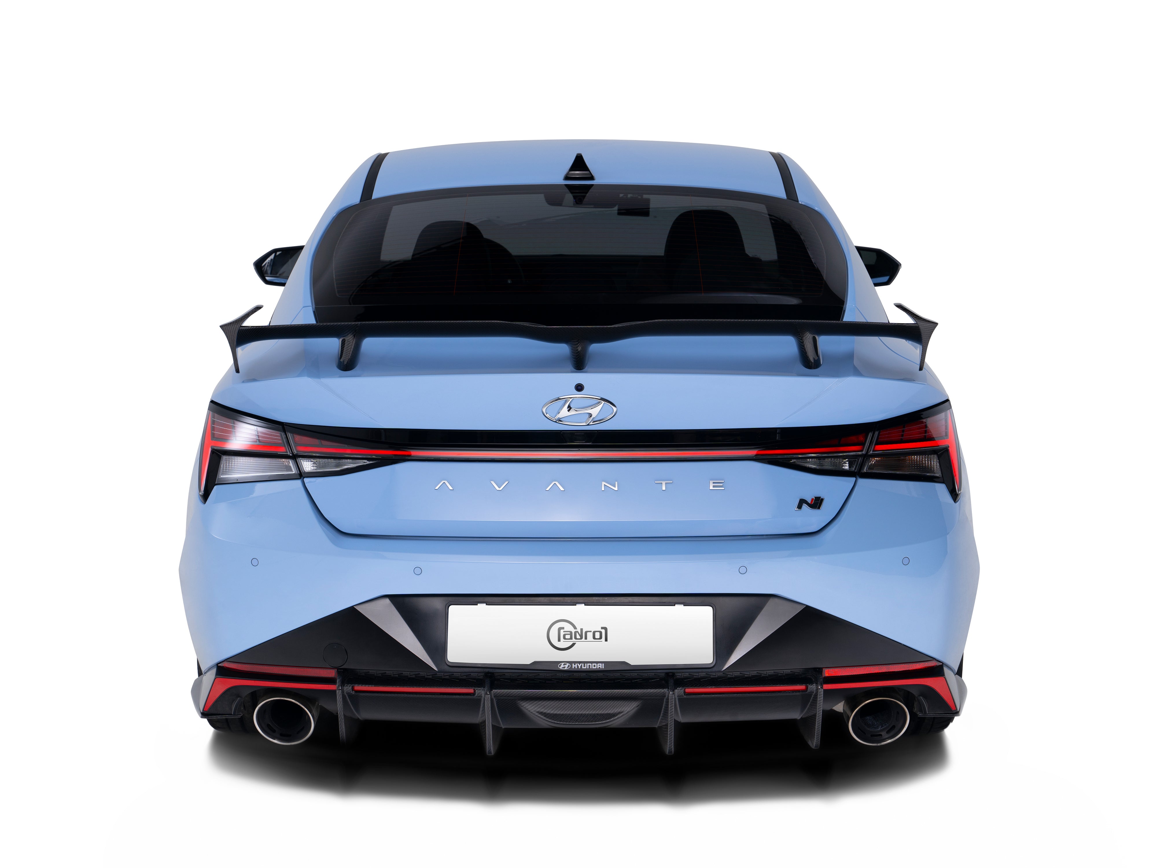 Carbon Fiber Full Kit Bundle for Hyundai Elantra N i30 N Sedan 2021-2023
