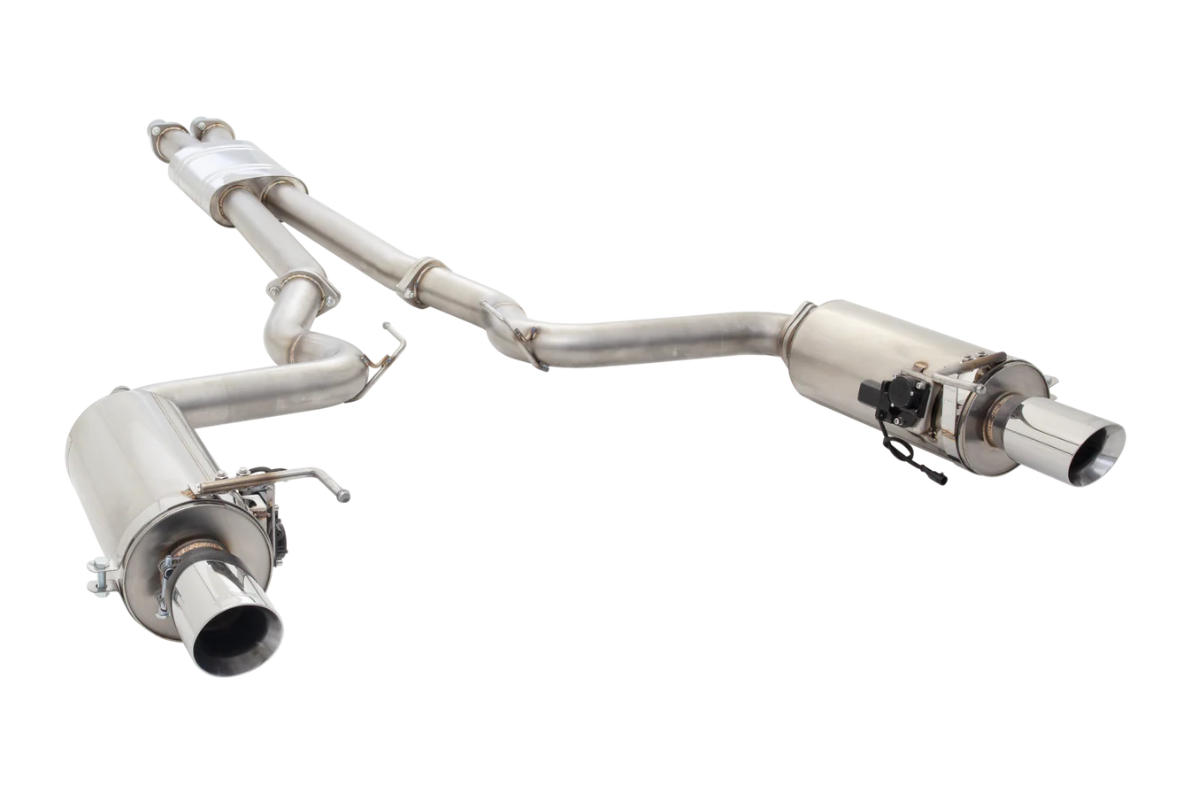Xforce Ford S550 Mustang GT V8 Varex Valve Cat Back System - iilumolab