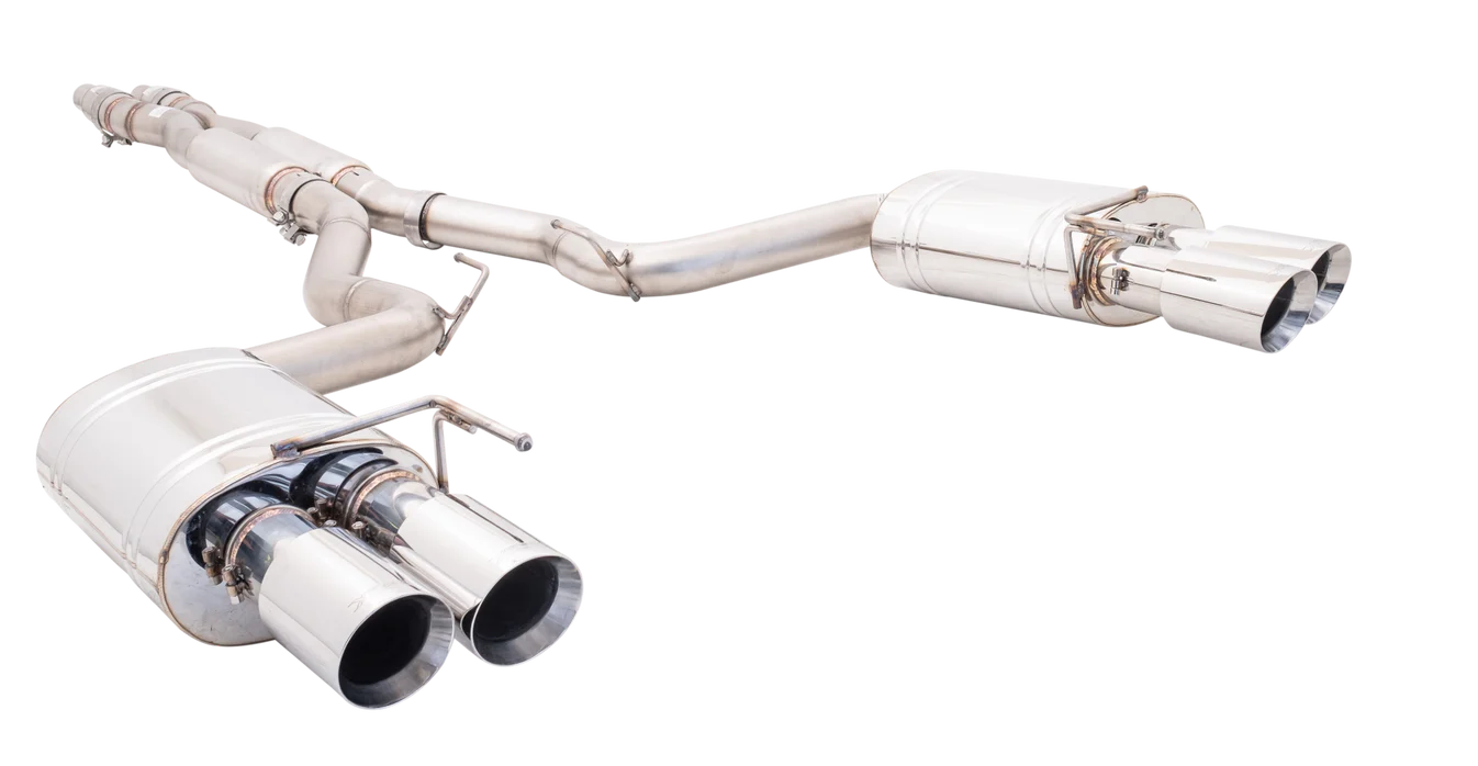 Xforce Ford S550 Mustang GT FN Performance Cat Back Exhaust - iilumolab