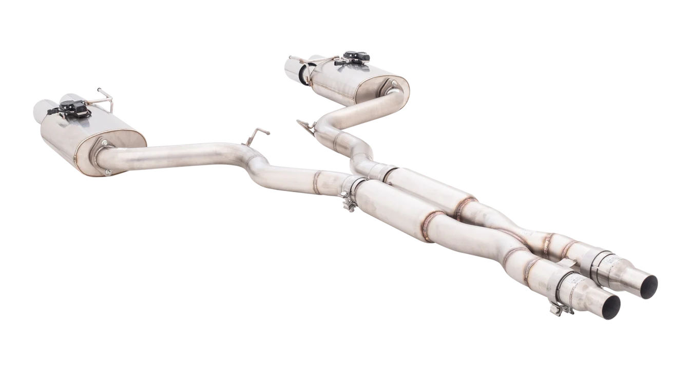 Xforce Ford S550 Mustang GT FN Varex Valved Cat Back Exhaust - iilumolab