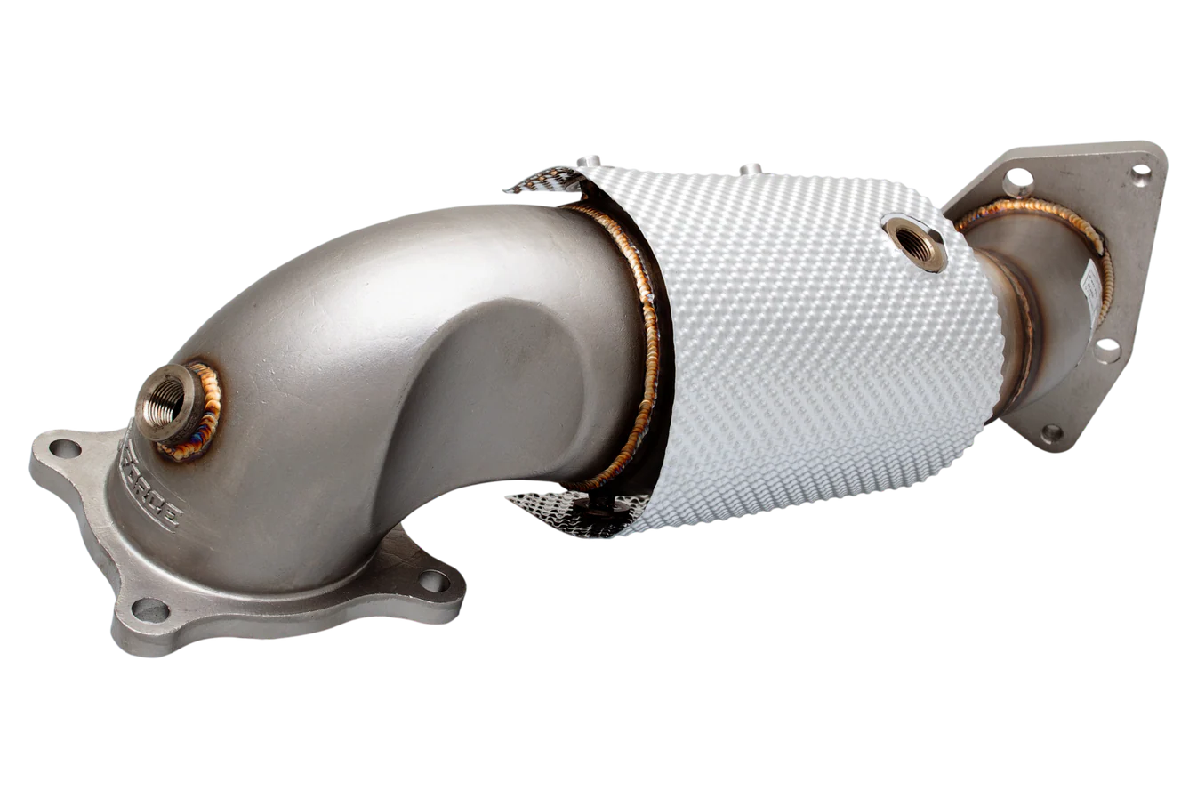 Xforce Honda Civic FK8 Type R Downpipe with High Flow Cat Kit - iilumolab