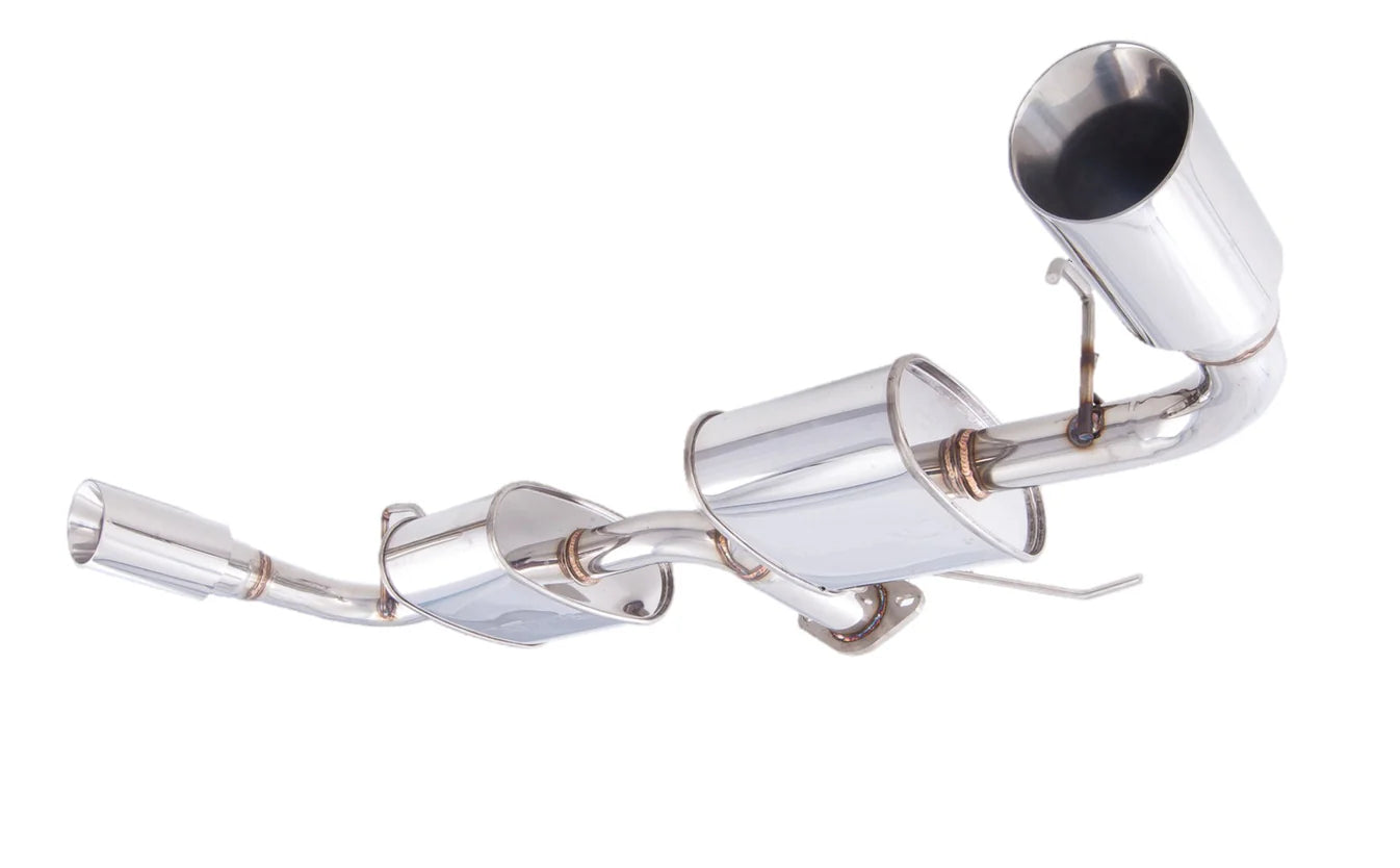 Xforce Mitsubishi CJ Lancer Dual Side Rear Muffler - iilumolab