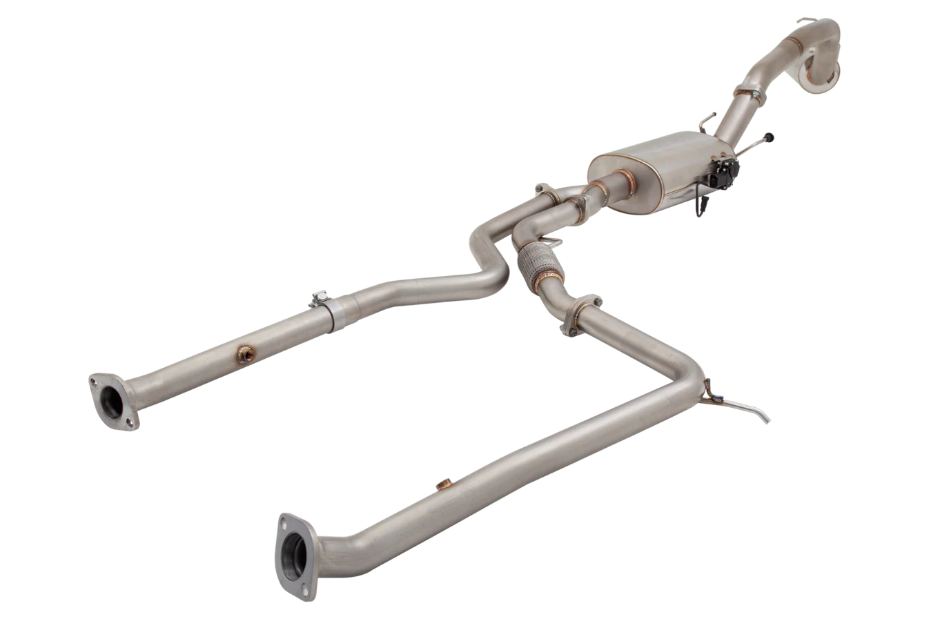 Xforce Nissan Y62 Patrol Varex Valved Cat Back Exhaust - iilumolab